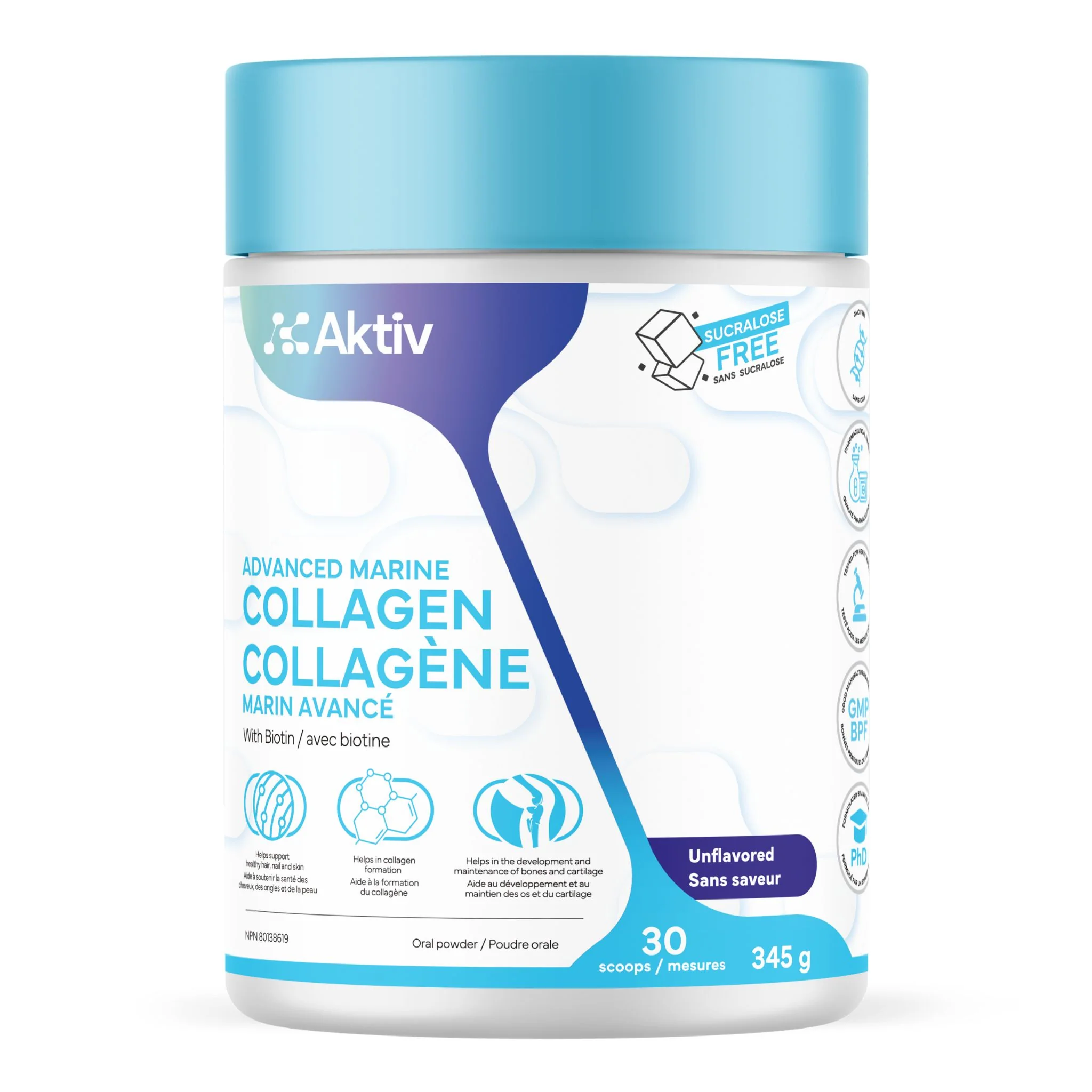 AKTIV - Collagène - 345g-420g - Image 4