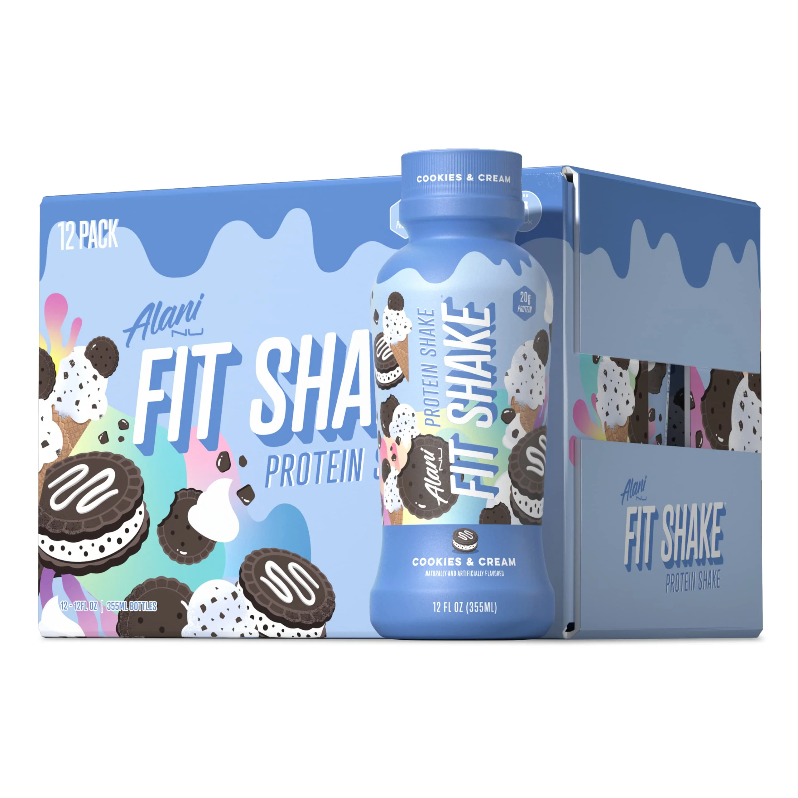Alani Nu - Fit Shake - 355ml (12x) - Image 6