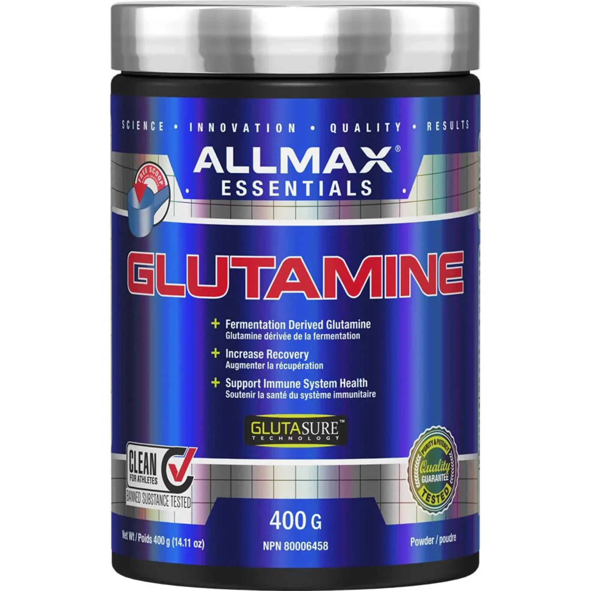 Allmax - Glutamine 100% Pure - 400g