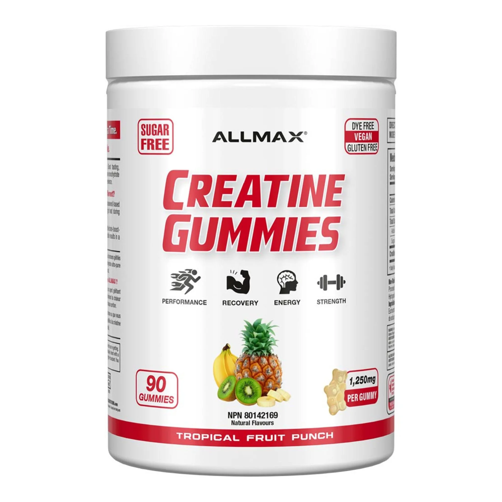 Allmax - Creatine Gummies - 90 Gummies - Image 2