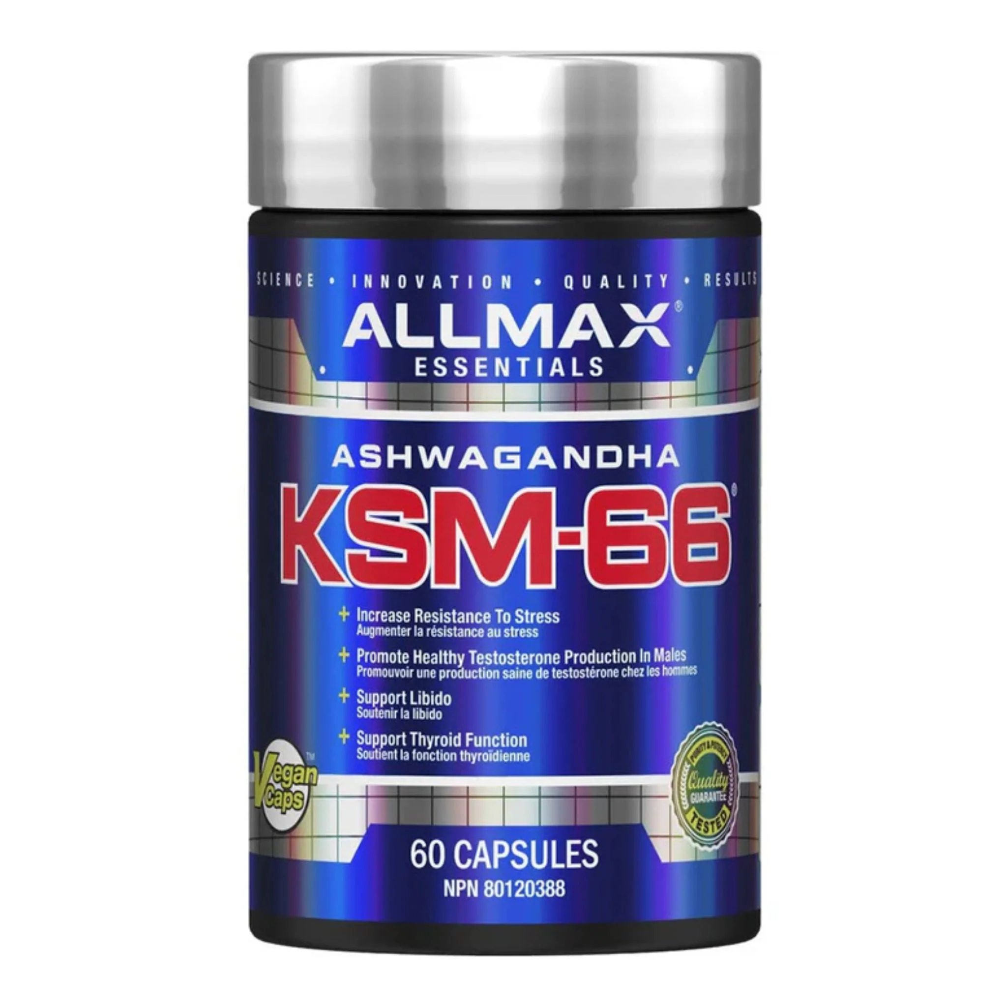 Allmax - KSM66 Ashwagandha - 60 capsules