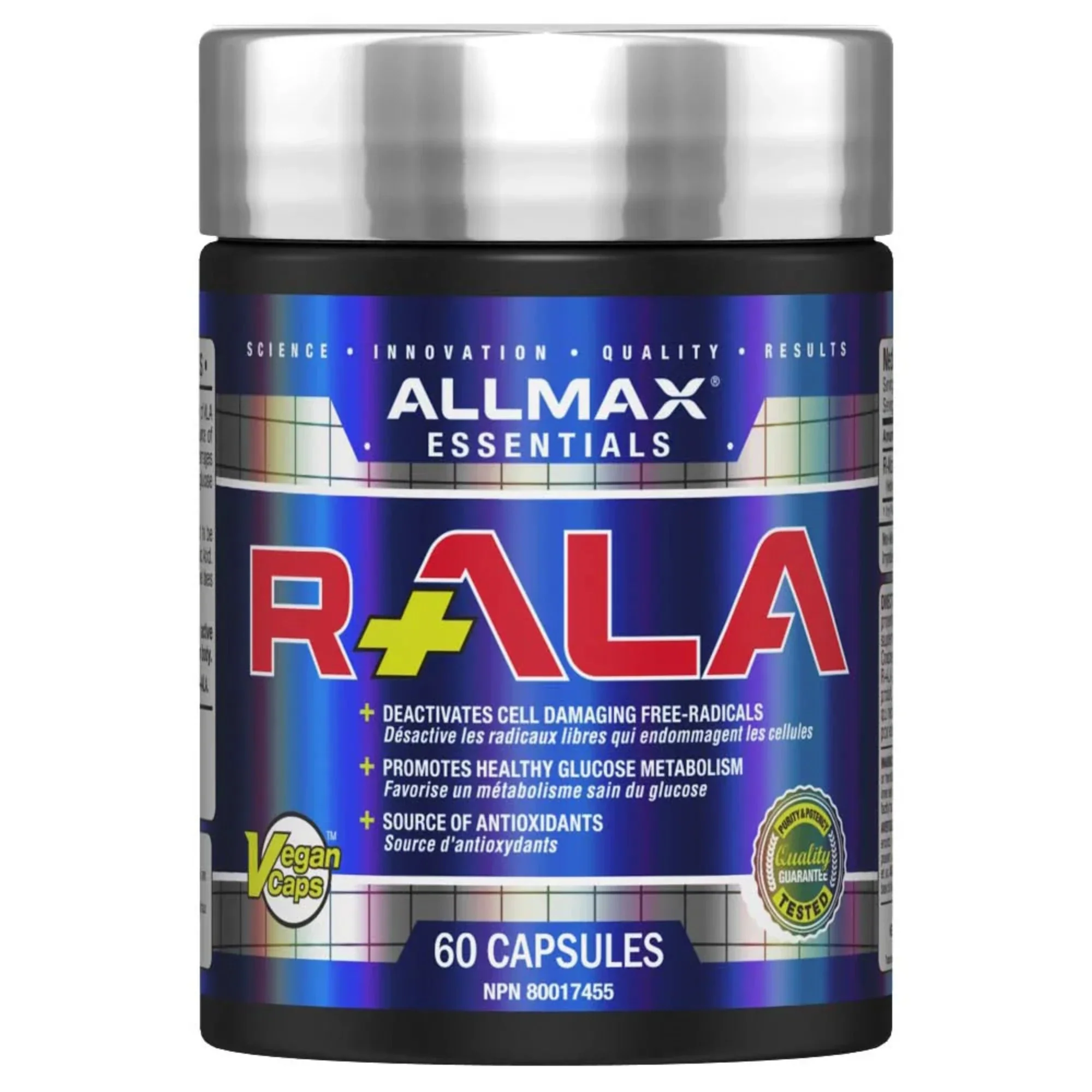 Allmax - R + ALA - 60 capsules