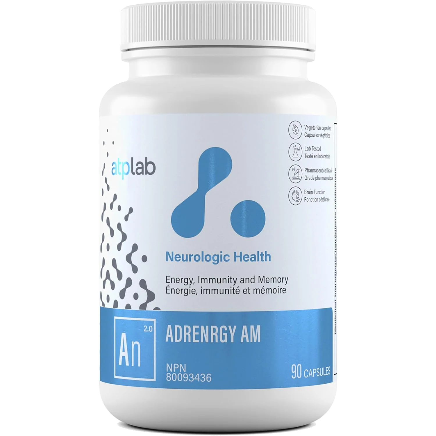 ATP LAB - Adrenrgy AM 90 capsules