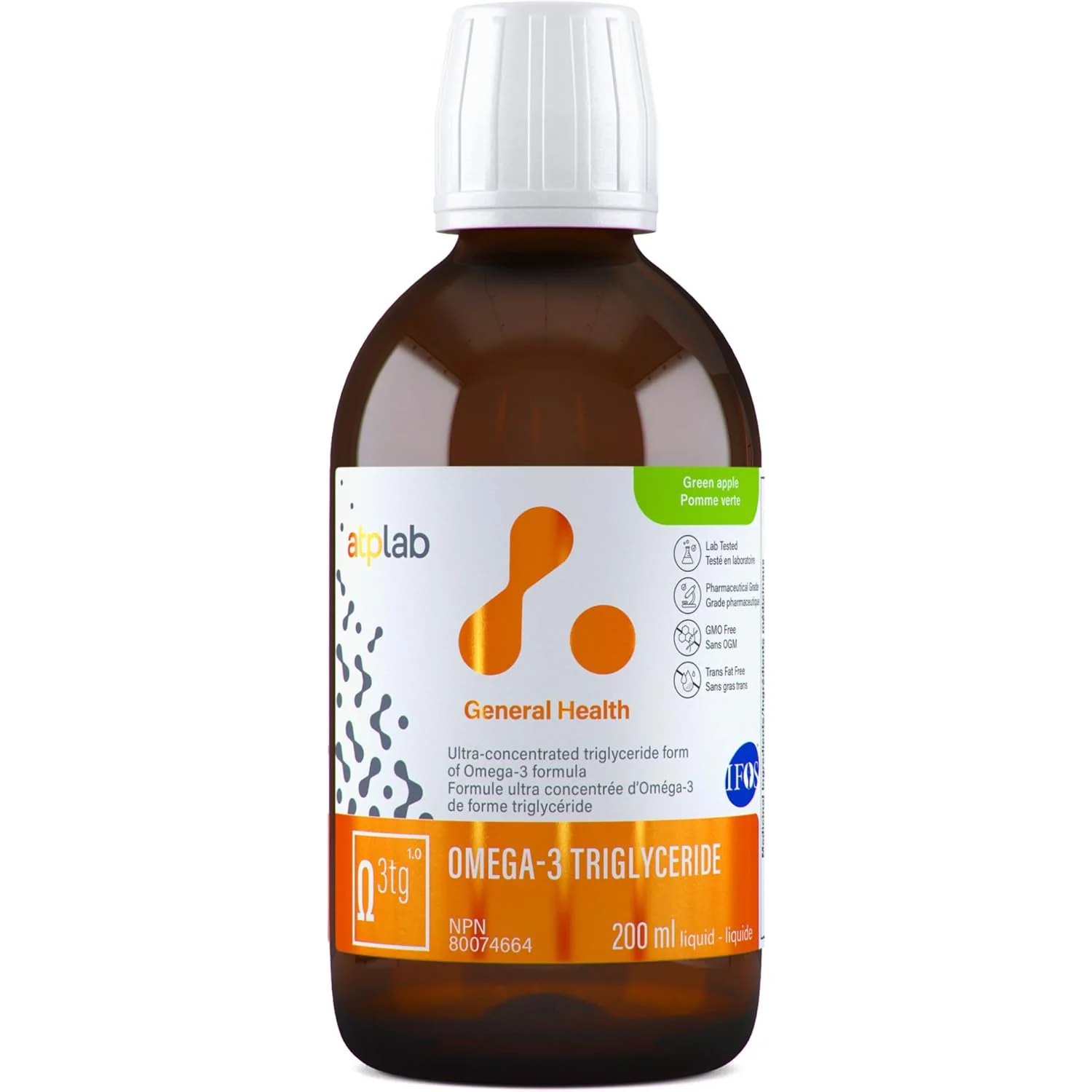 ATP LAB - Oméga-3 Triglycéride 200mL - Image 2