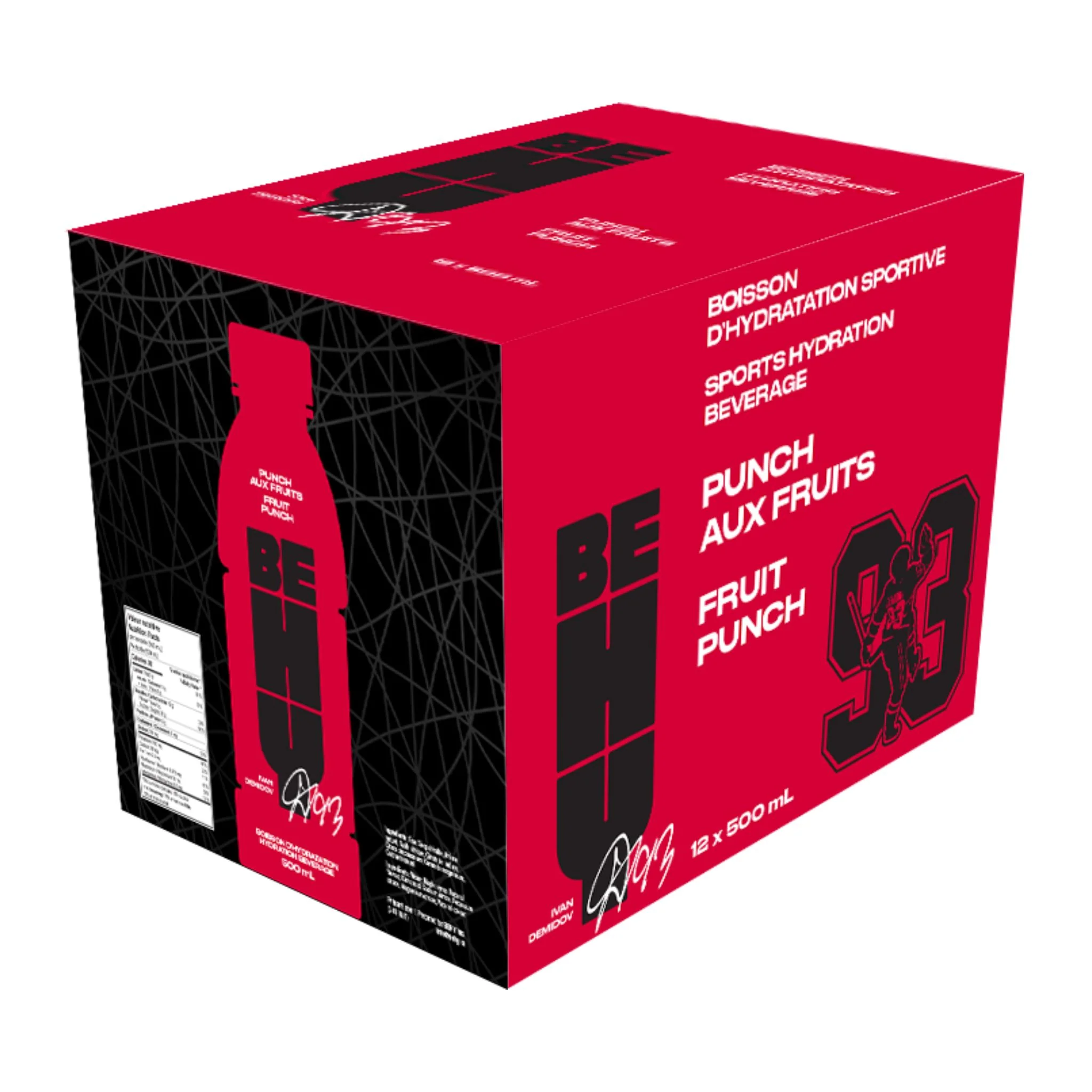 BEHY - Boisson d'Hydratation - 500ml (12x) - Image 5