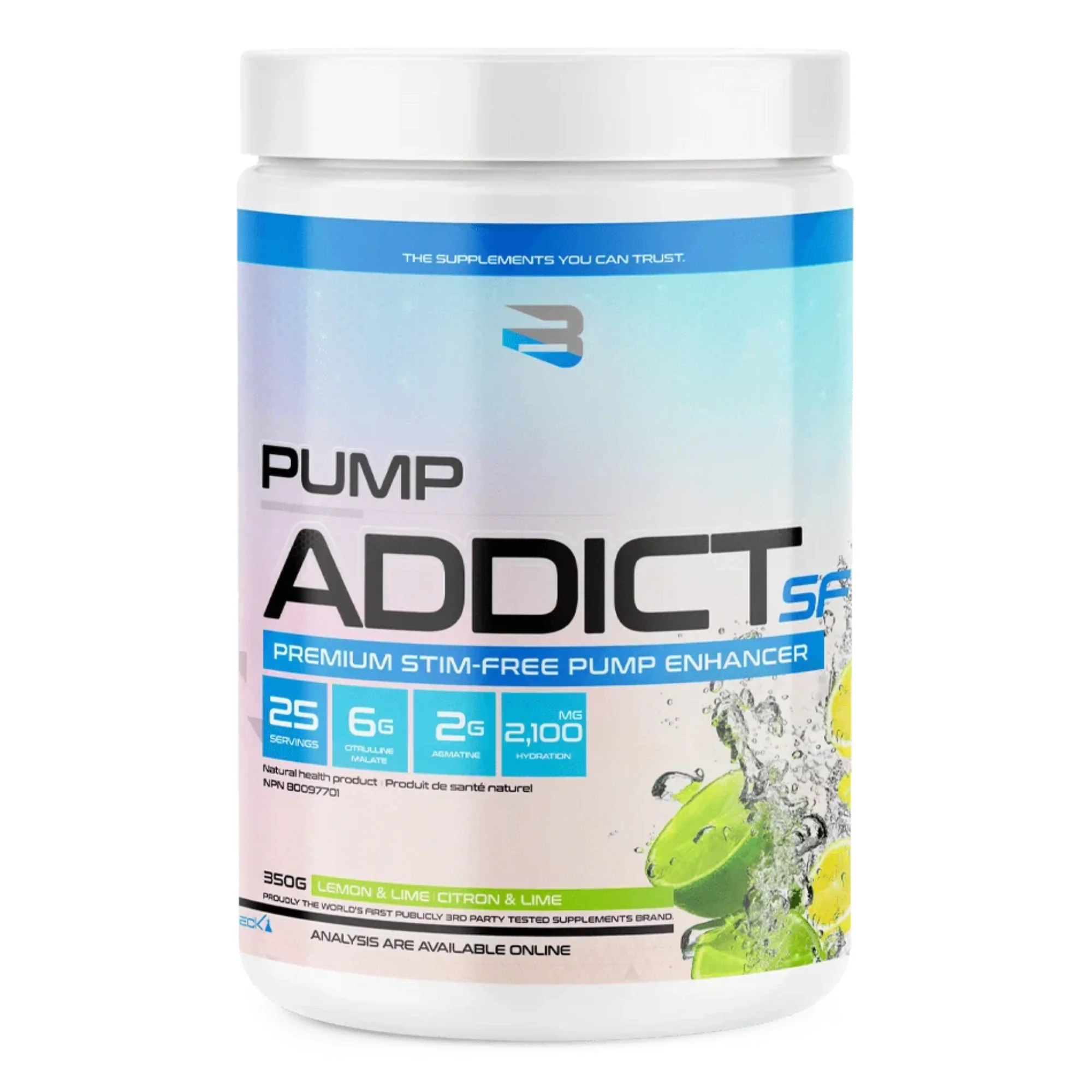 Believe - Pump Addict SF (Stim-Free) - 350g - Image 3