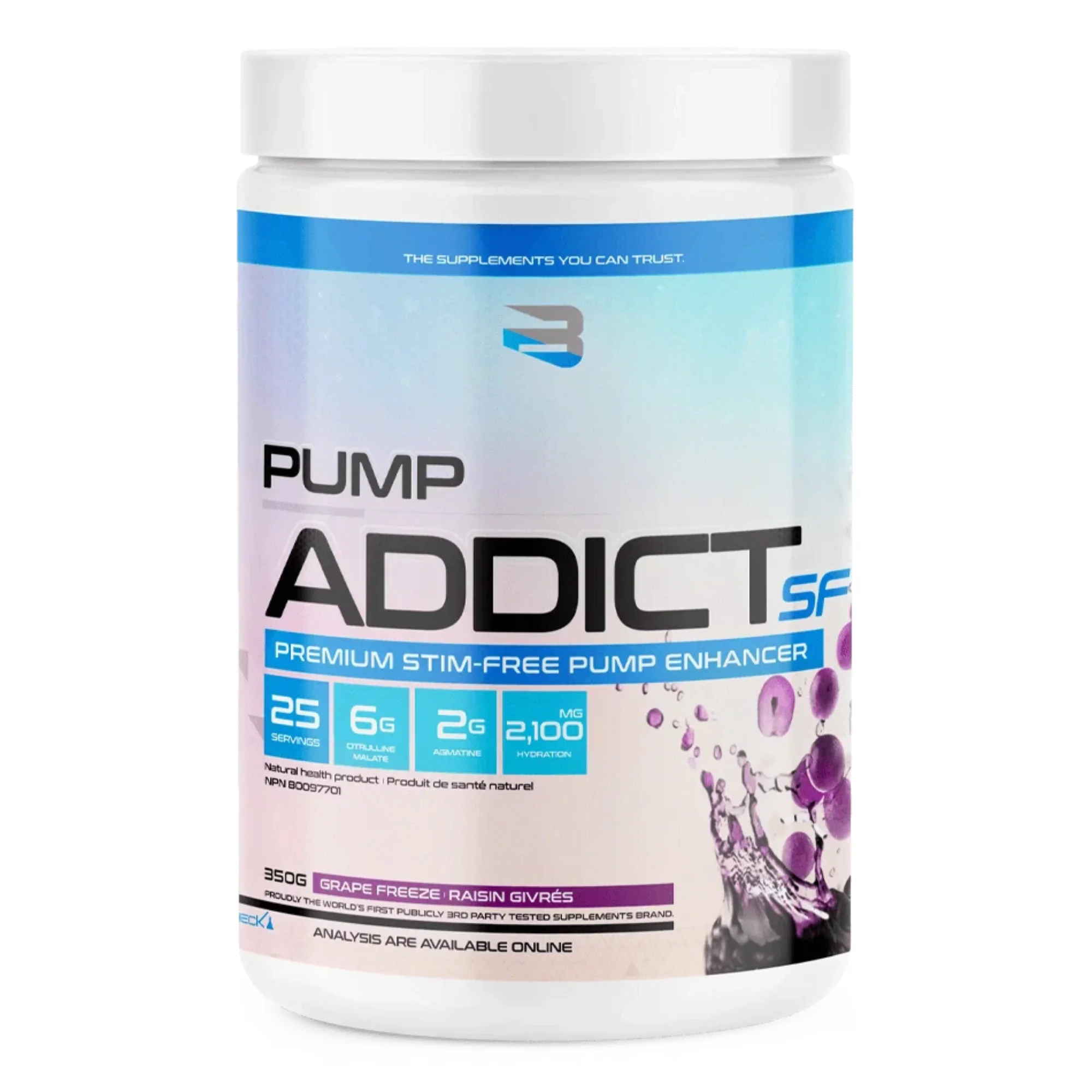 Believe - Pump Addict SF (Stim-Free) - 350g - Image 4