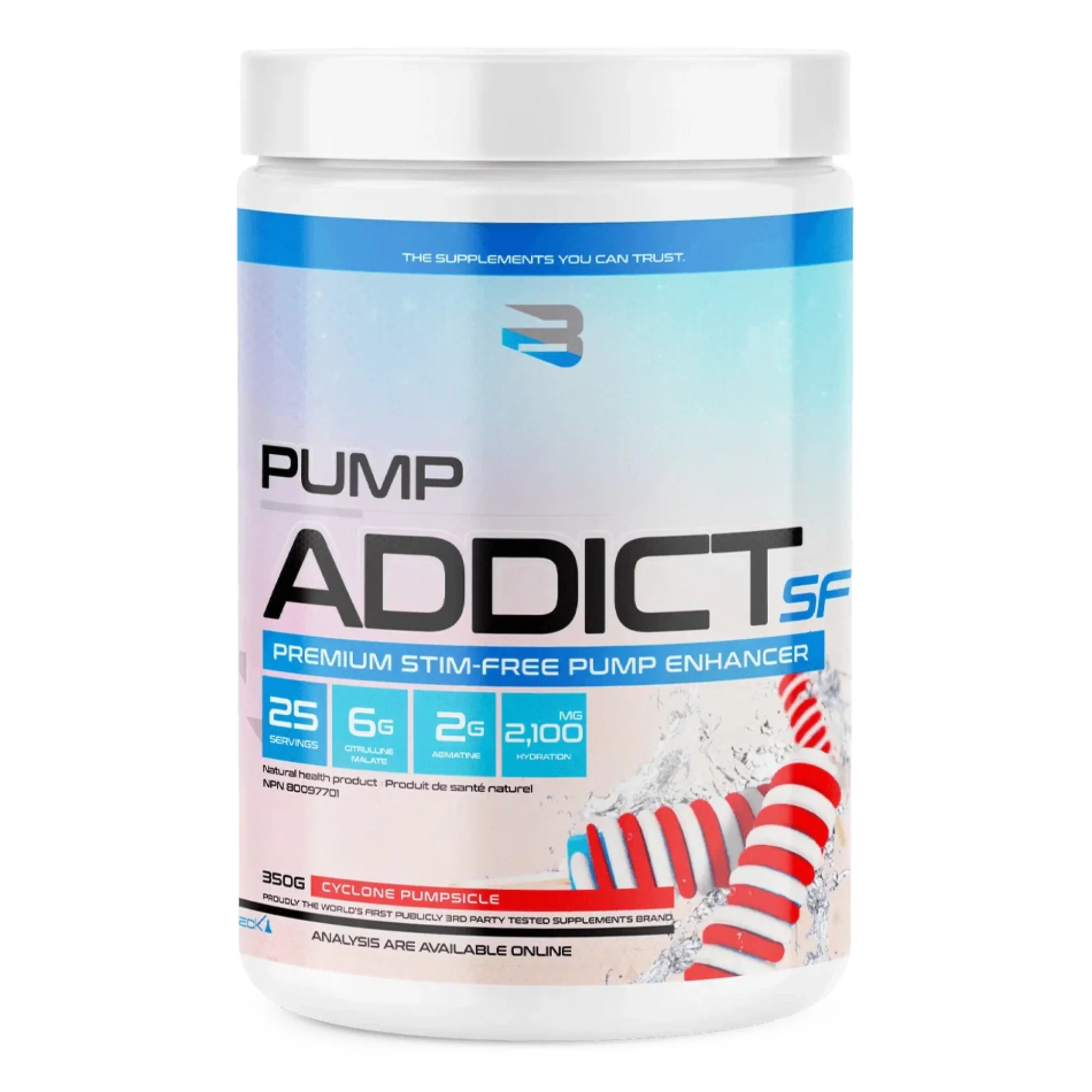 Believe - Pump Addict SF (Stim-Free) - 350g - Image 5