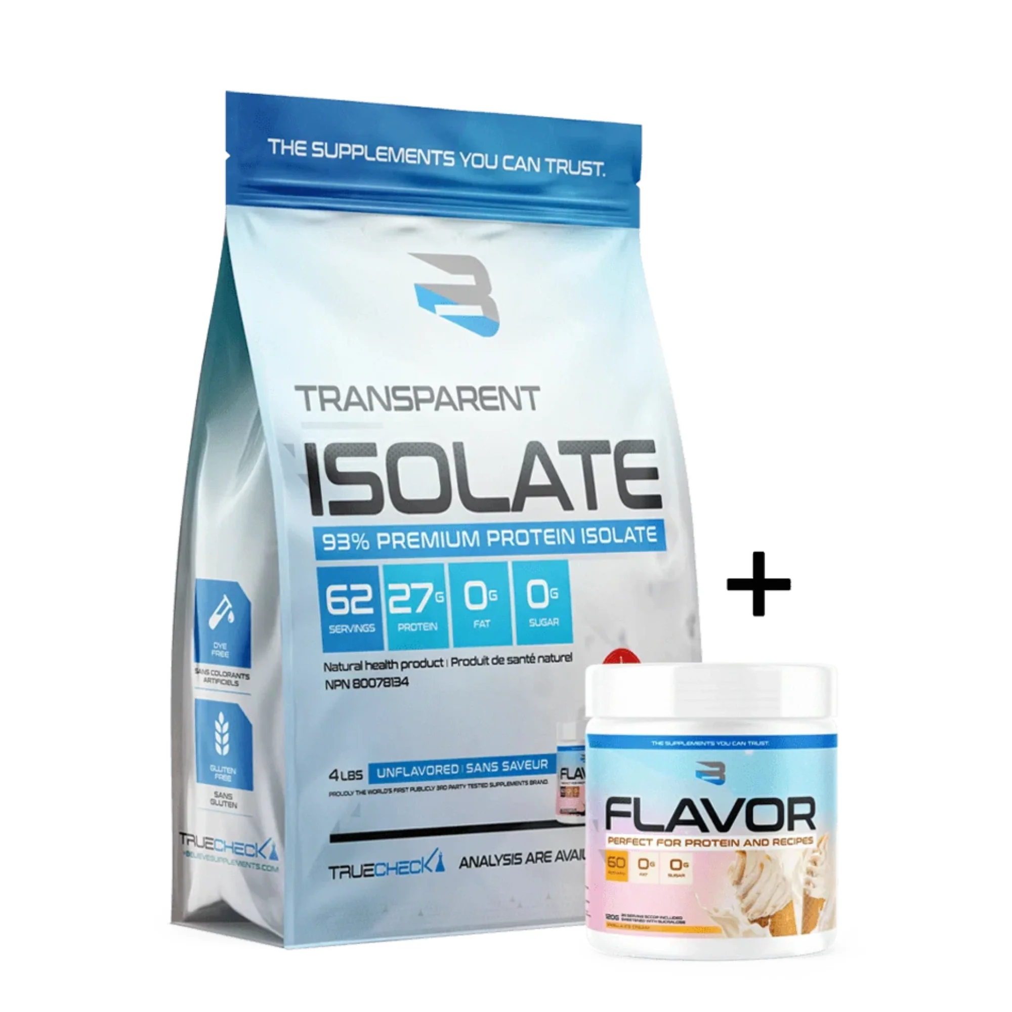 Believe - Transparent Isolate - 4lb + Saveur Gratuite - Image 4