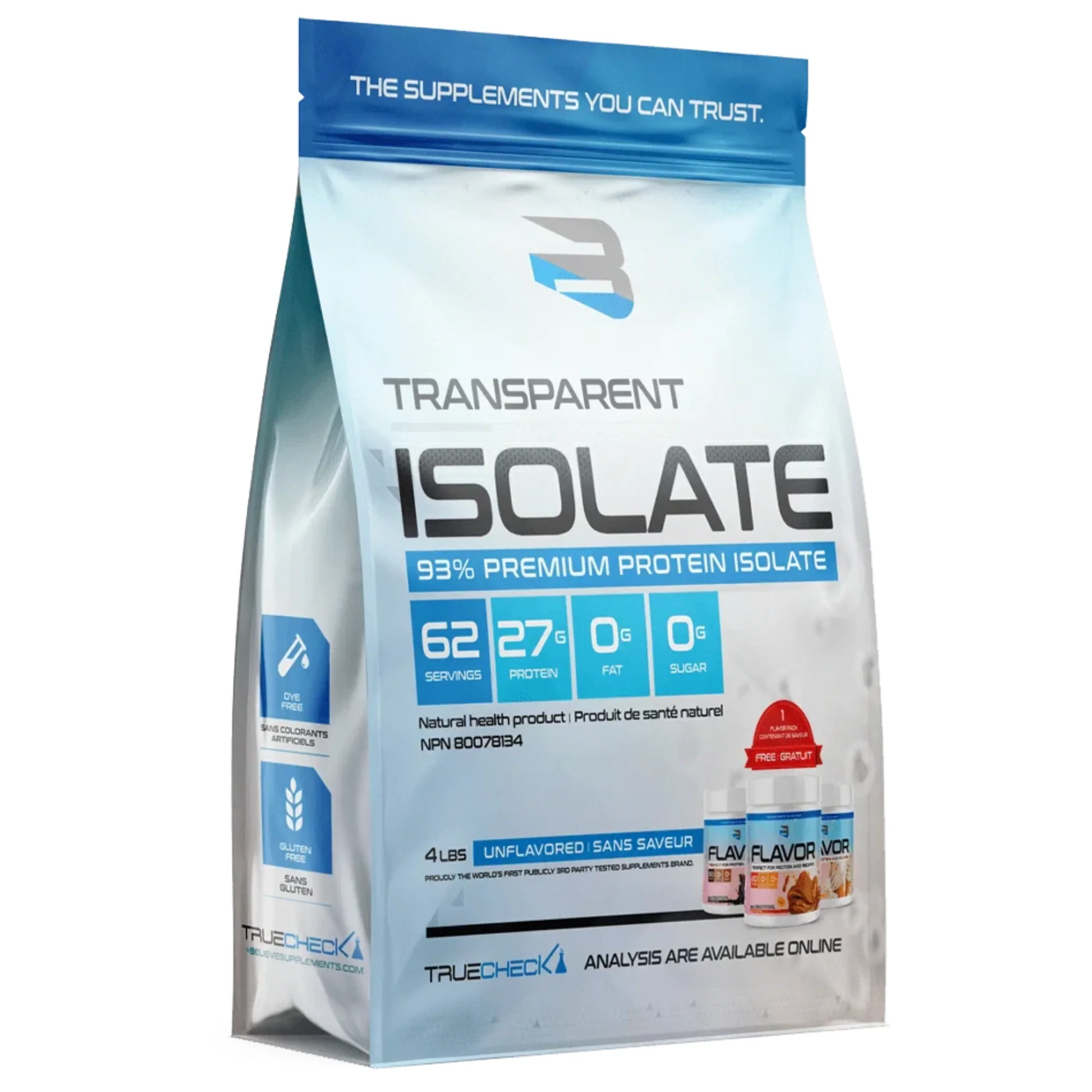 Believe - Transparent Isolate - 4lb