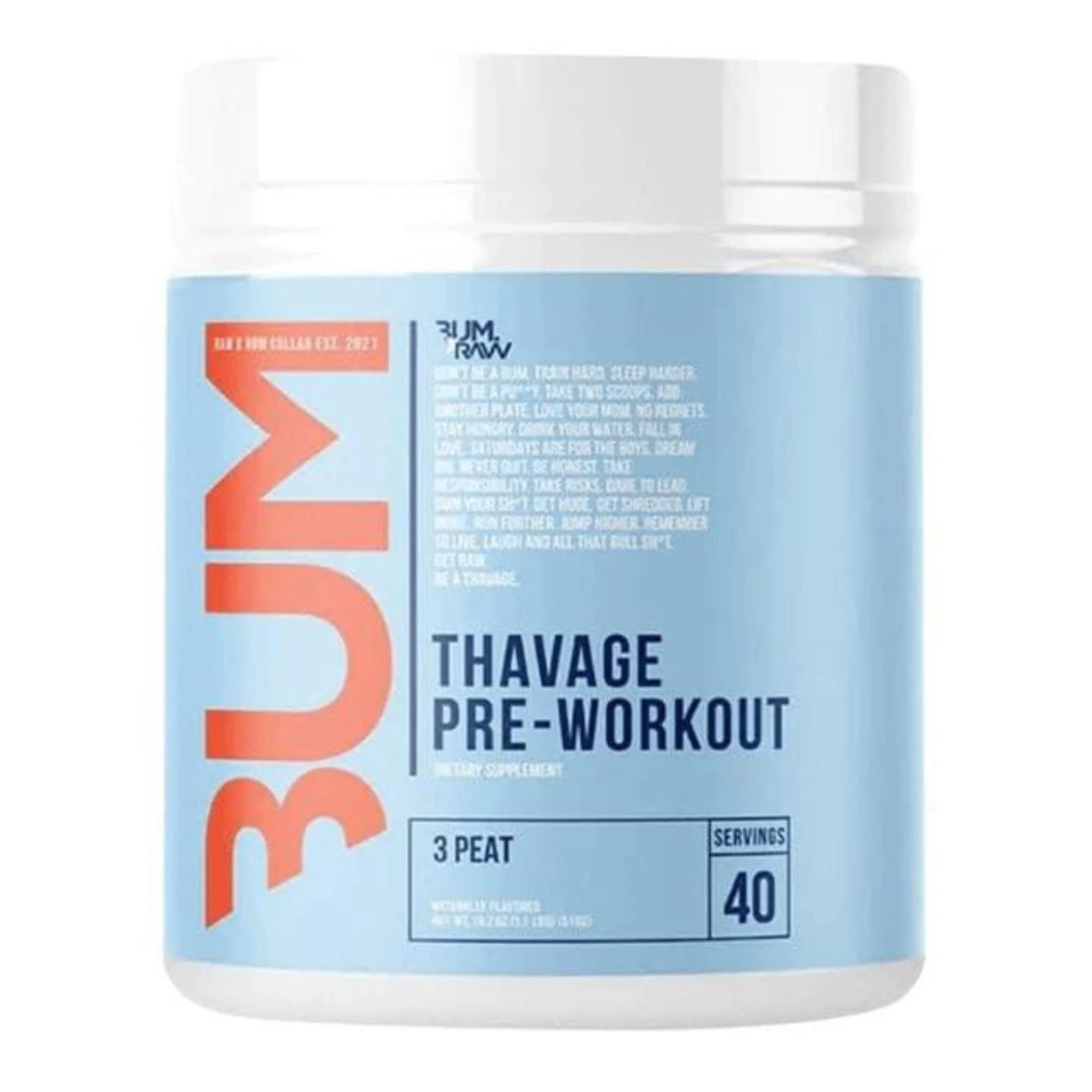 CBUM - Thavage Pre-Workout - 520g - Image 12