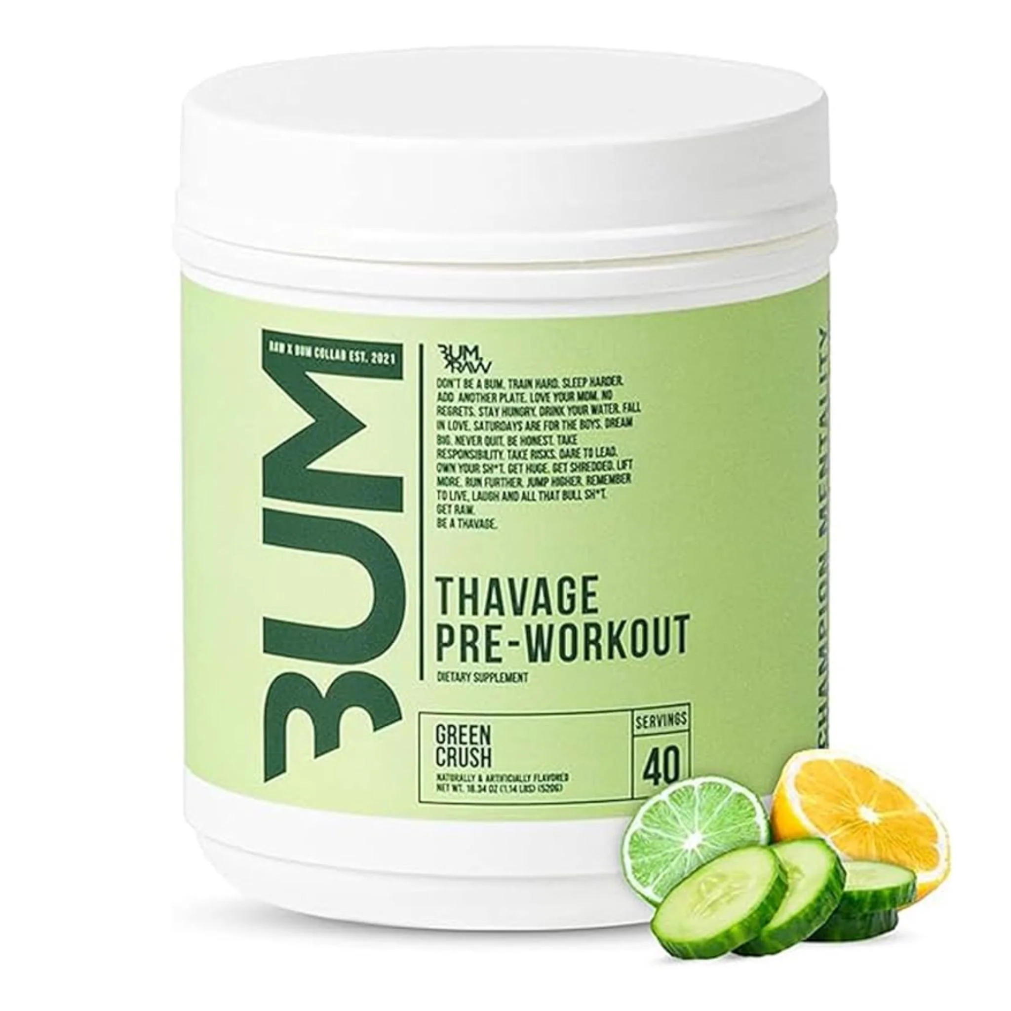 CBUM - Thavage Pre-Workout - 520g - Image 15
