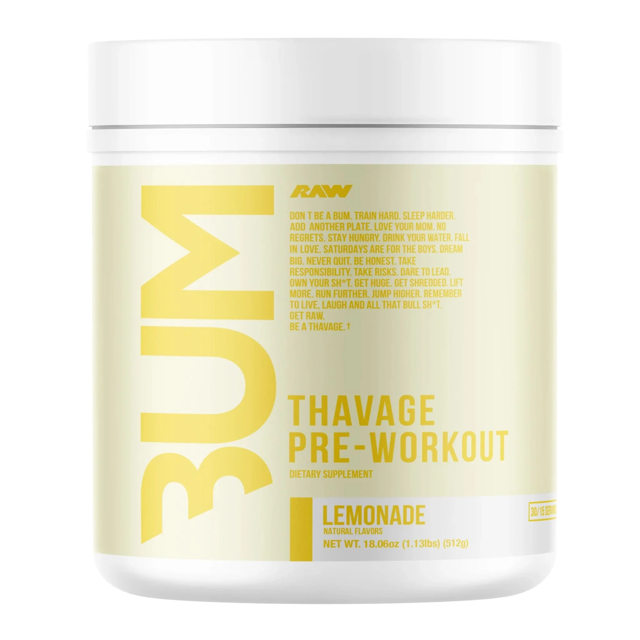CBUM - Thavage Pre-Workout - 520g - Image 17