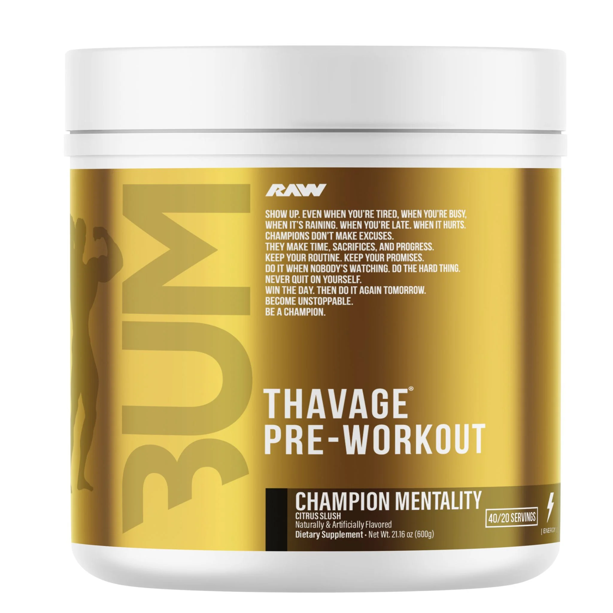 CBUM - Thavage Pre-Workout - 520g - Image 2