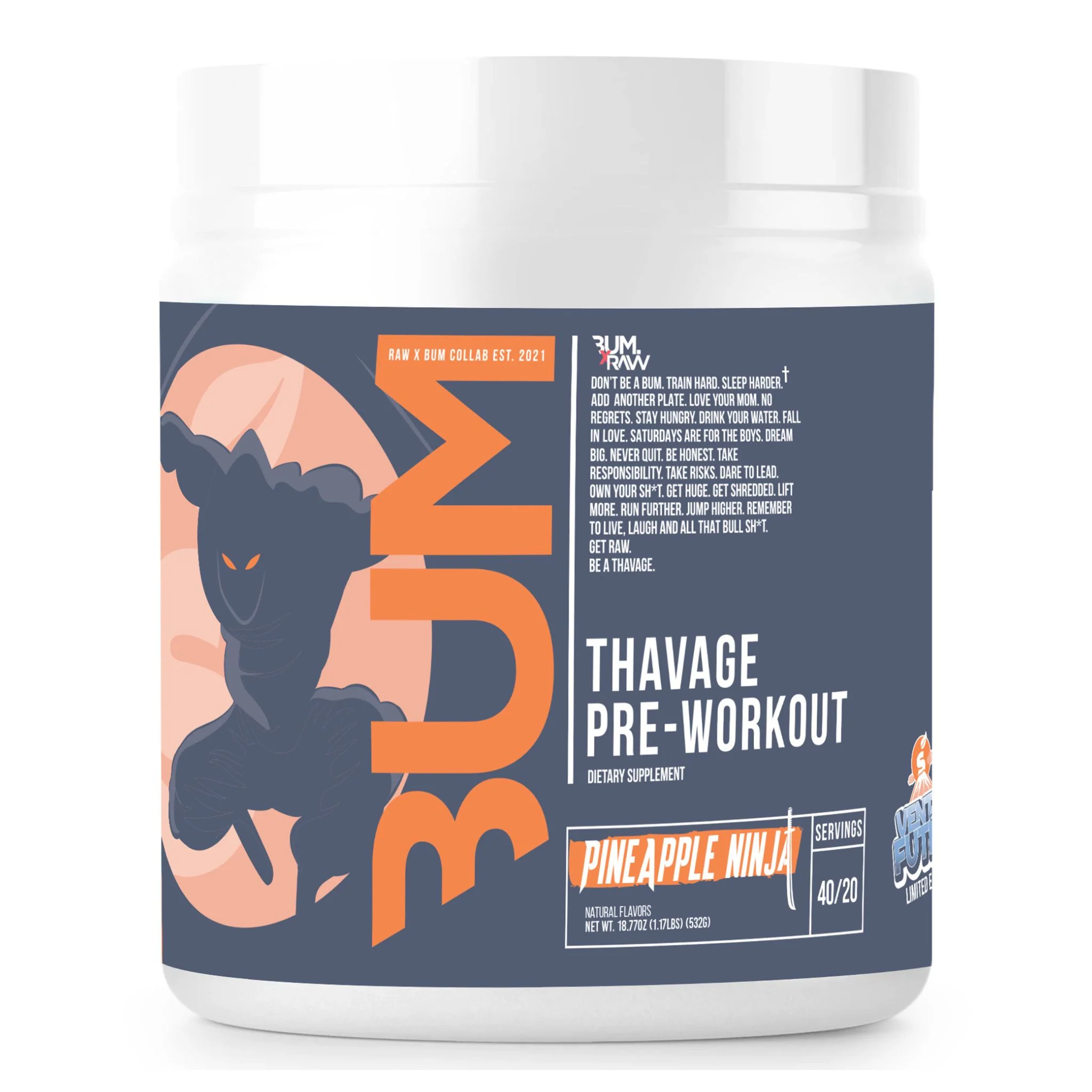 CBUM - Thavage Pre-Workout - 520g - Image 3