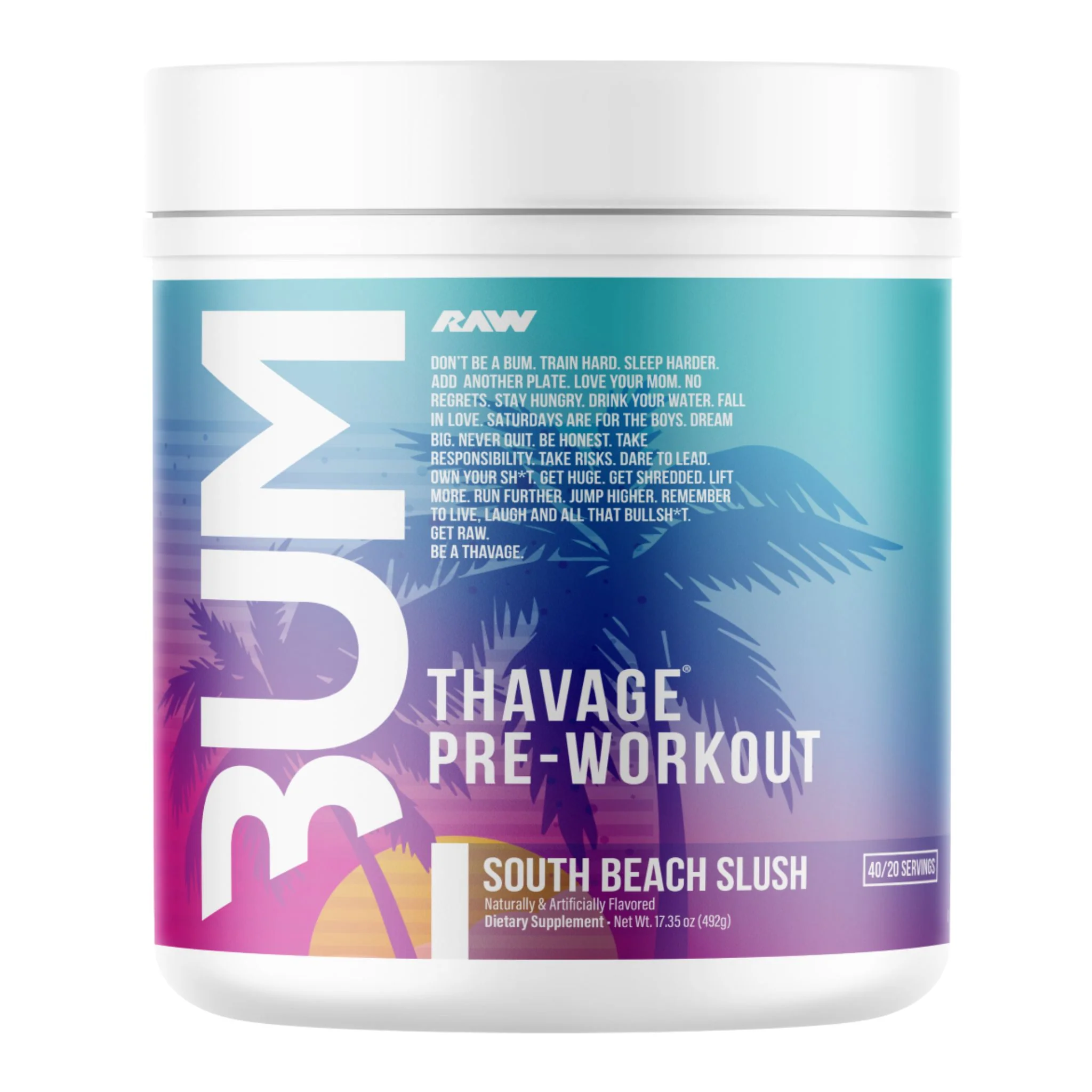 CBUM - Thavage Pre-Workout - 520g - Image 7