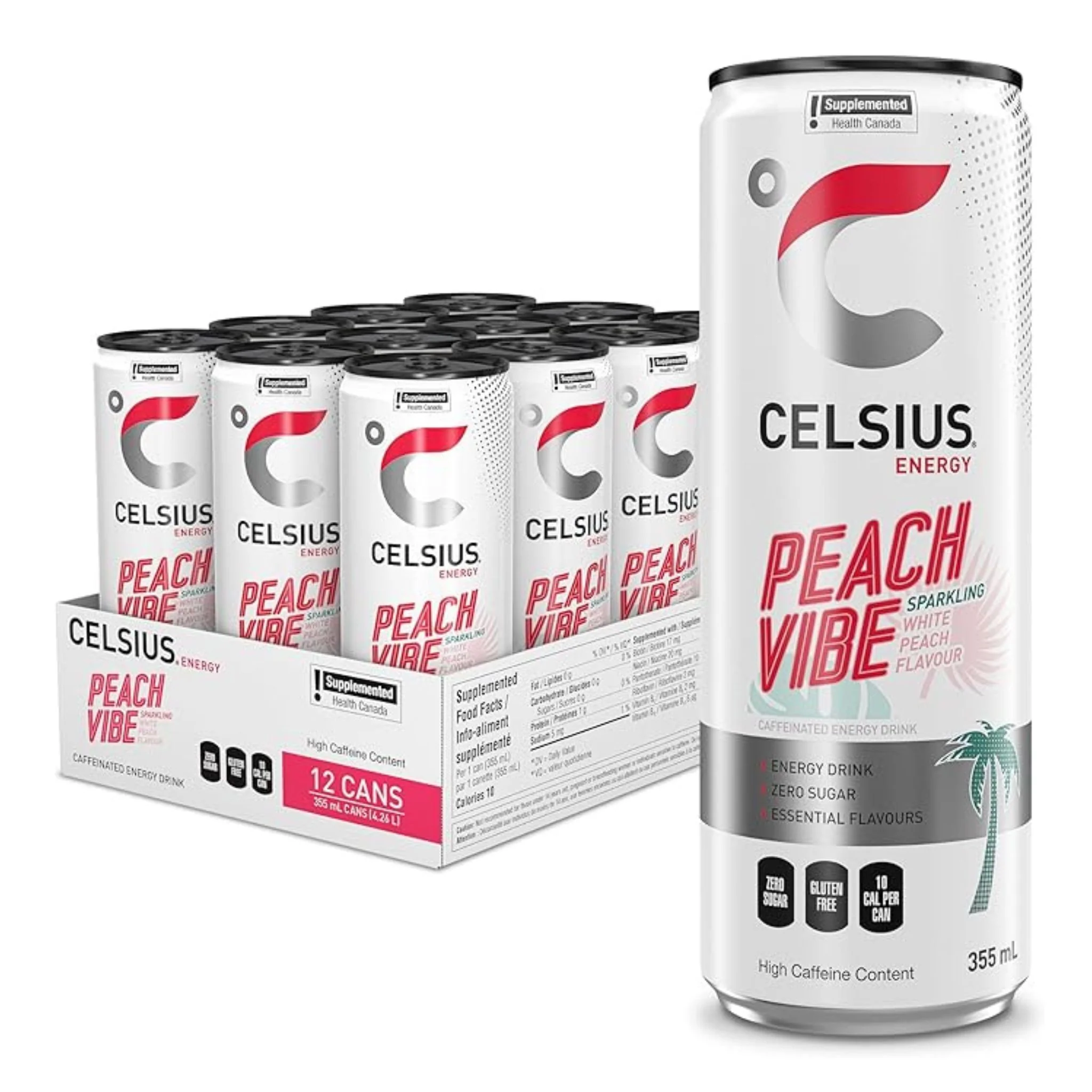 Celsius - Boisson Énergisante - 355ml (12x) - Dernière Chance! - Image 3
