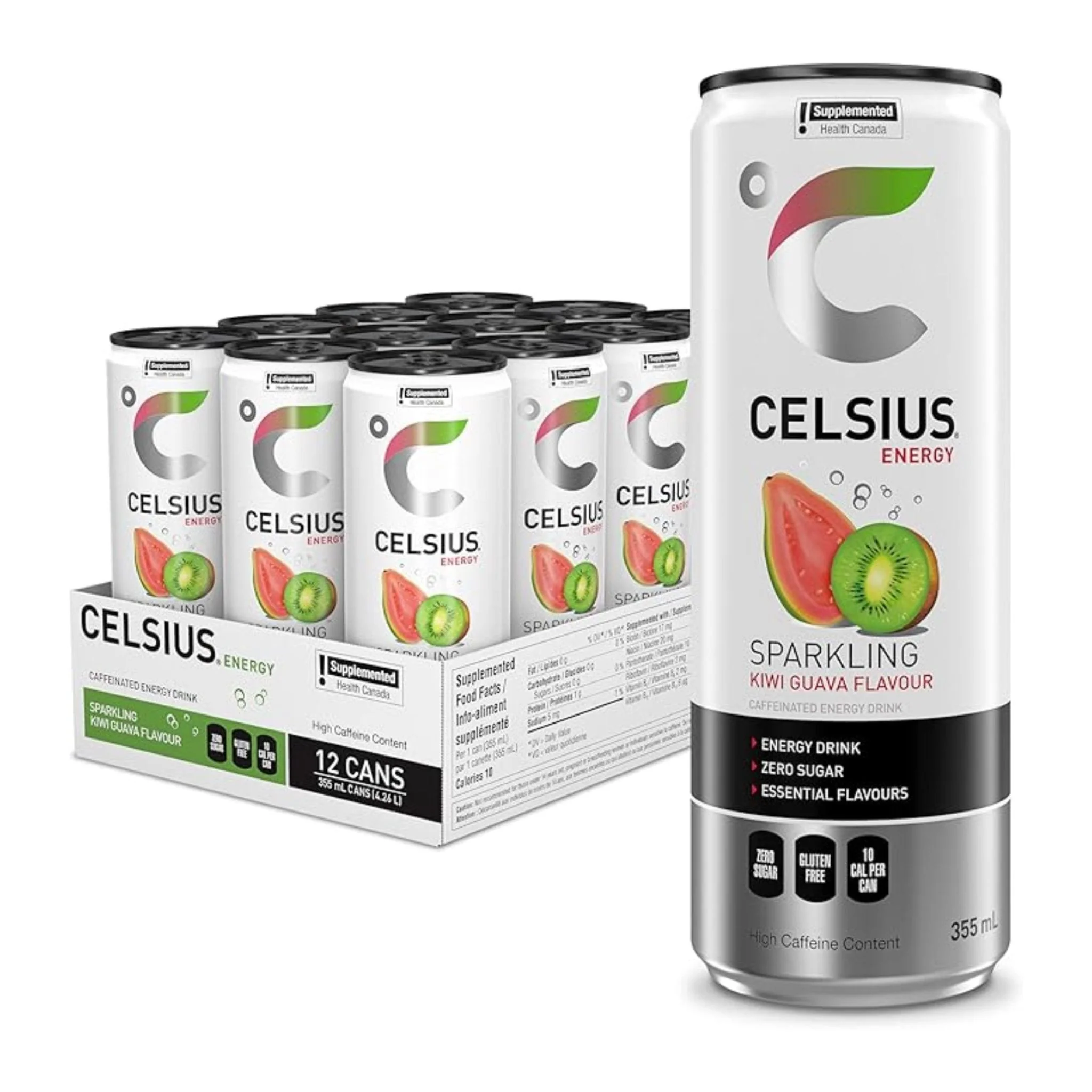 Celsius - Boisson Énergisante - 355ml (12x) - Dernière Chance! - Image 4