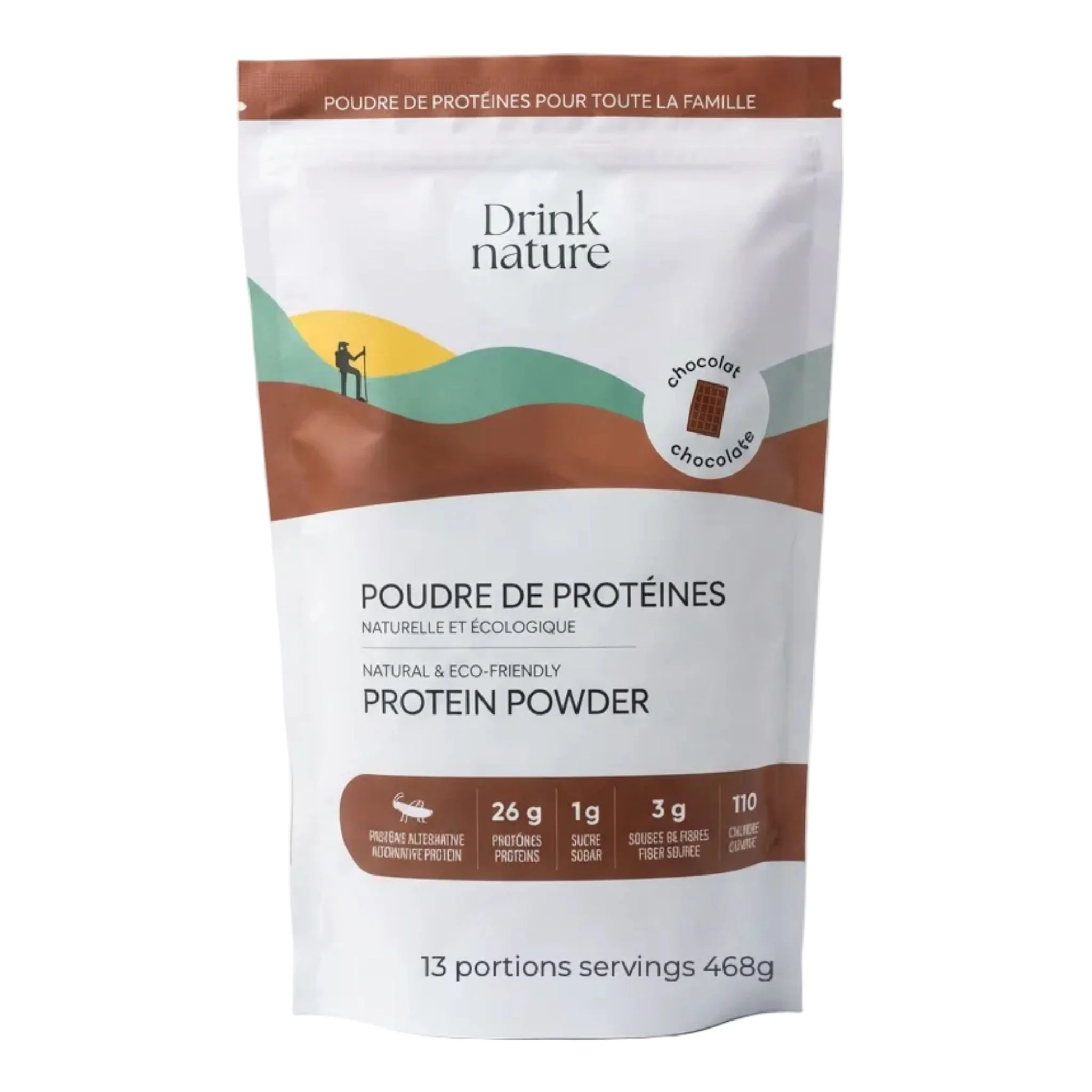 Drink Nature - Poudre de Protéines - 468g