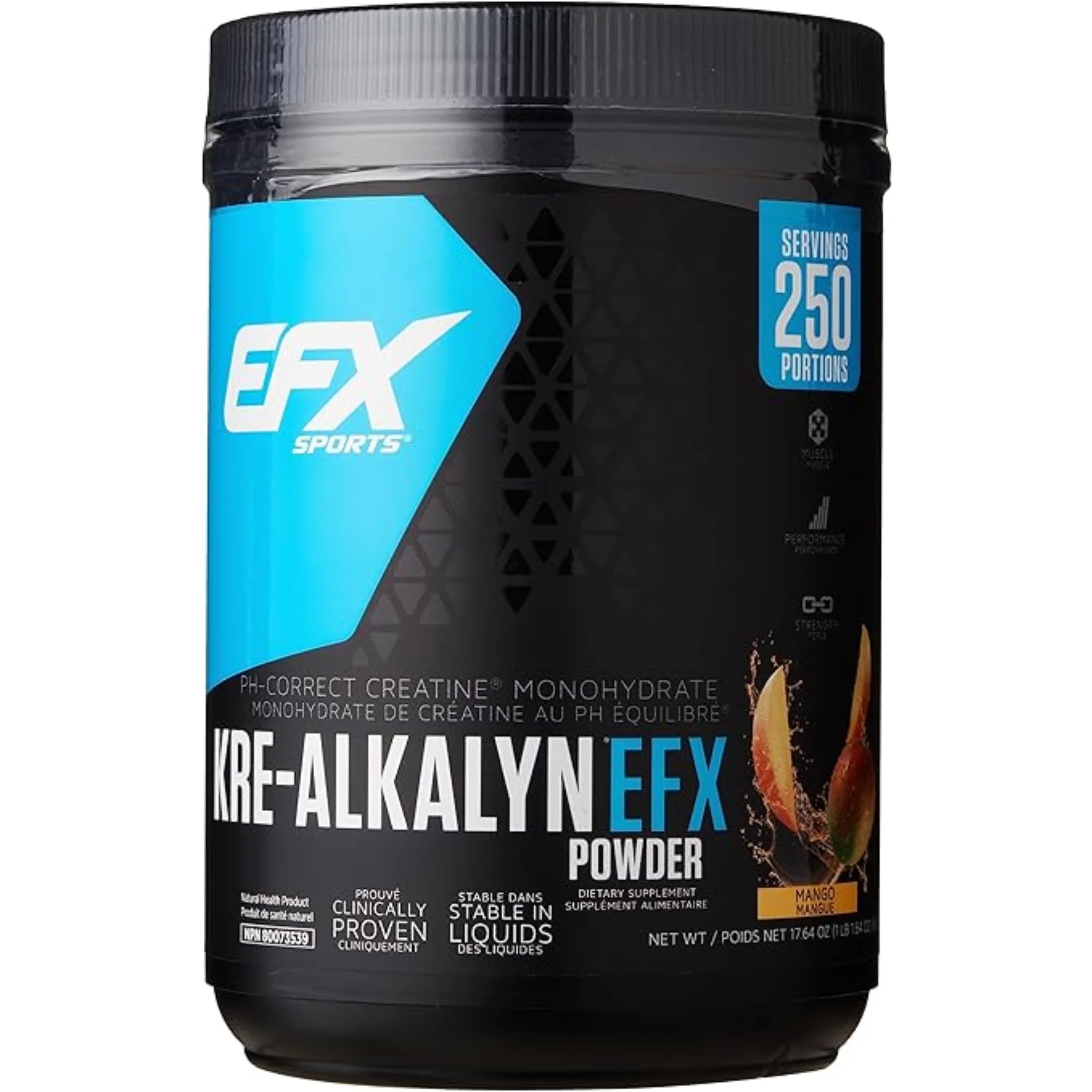 EFX Sports - Kre alkalyn Créatine Monohydrate - 500g - Image 3