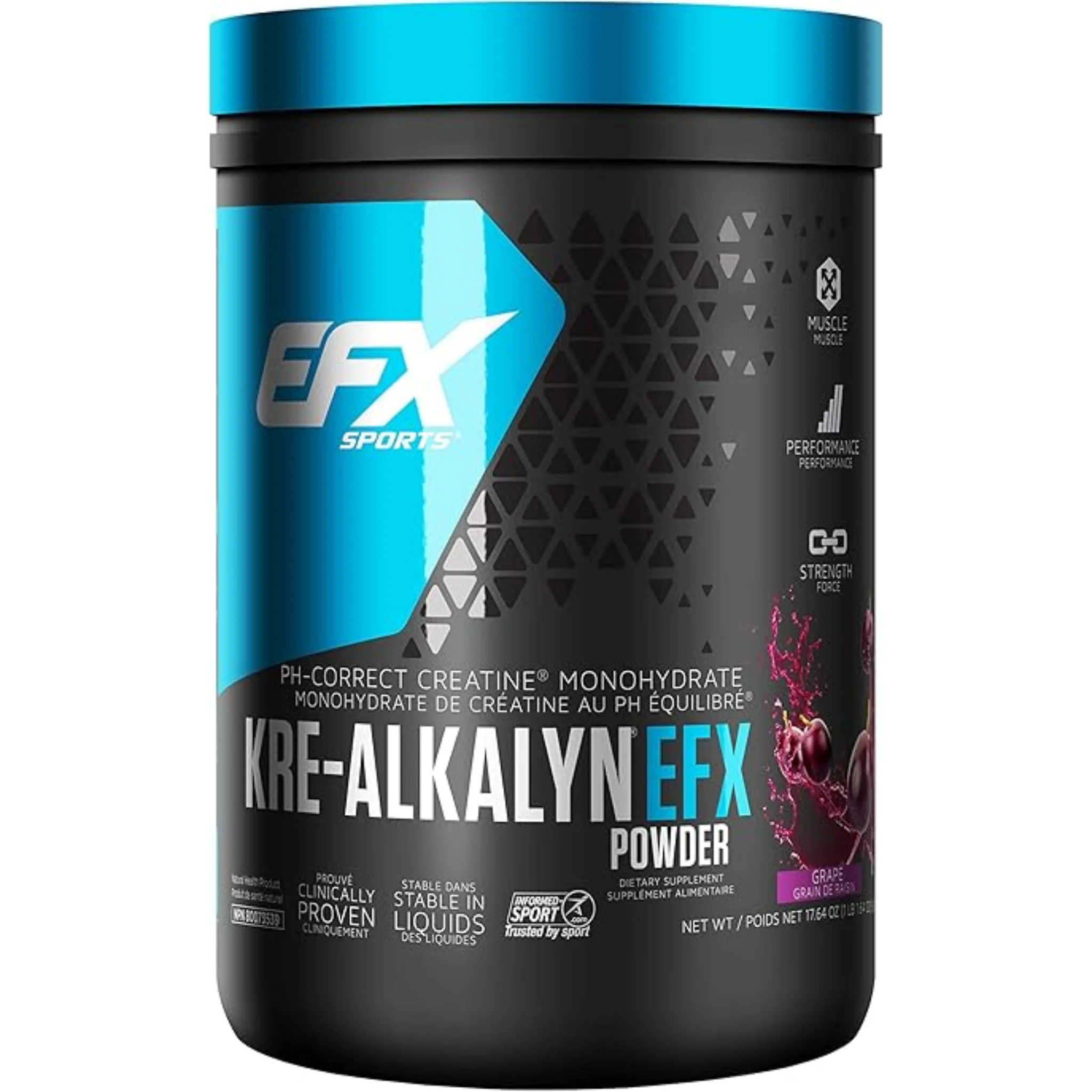 EFX Sports - Kre alkalyn Créatine Monohydrate - 500g - Image 5