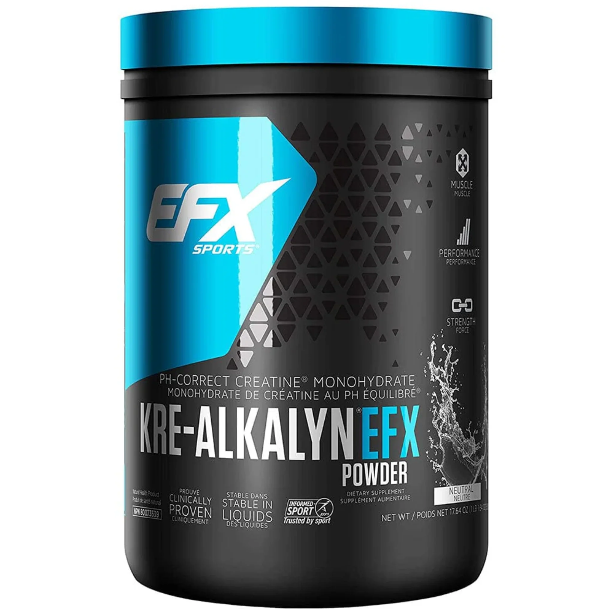 EFX Sports - Kre alkalyn Créatine Monohydrate - 500g - Image 6