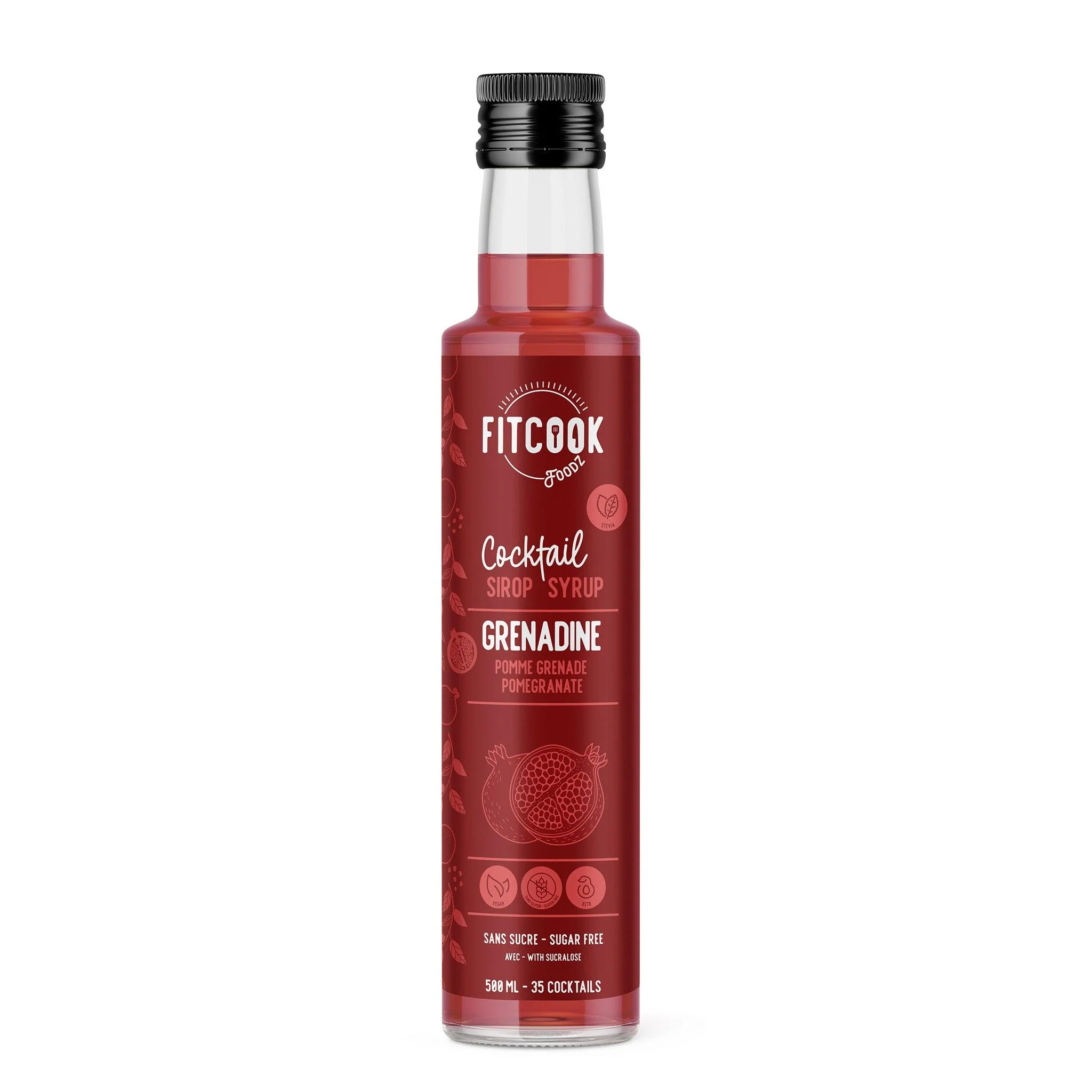 Fitcook Foodz - Sirop Cocktail - 500ml - Image 2