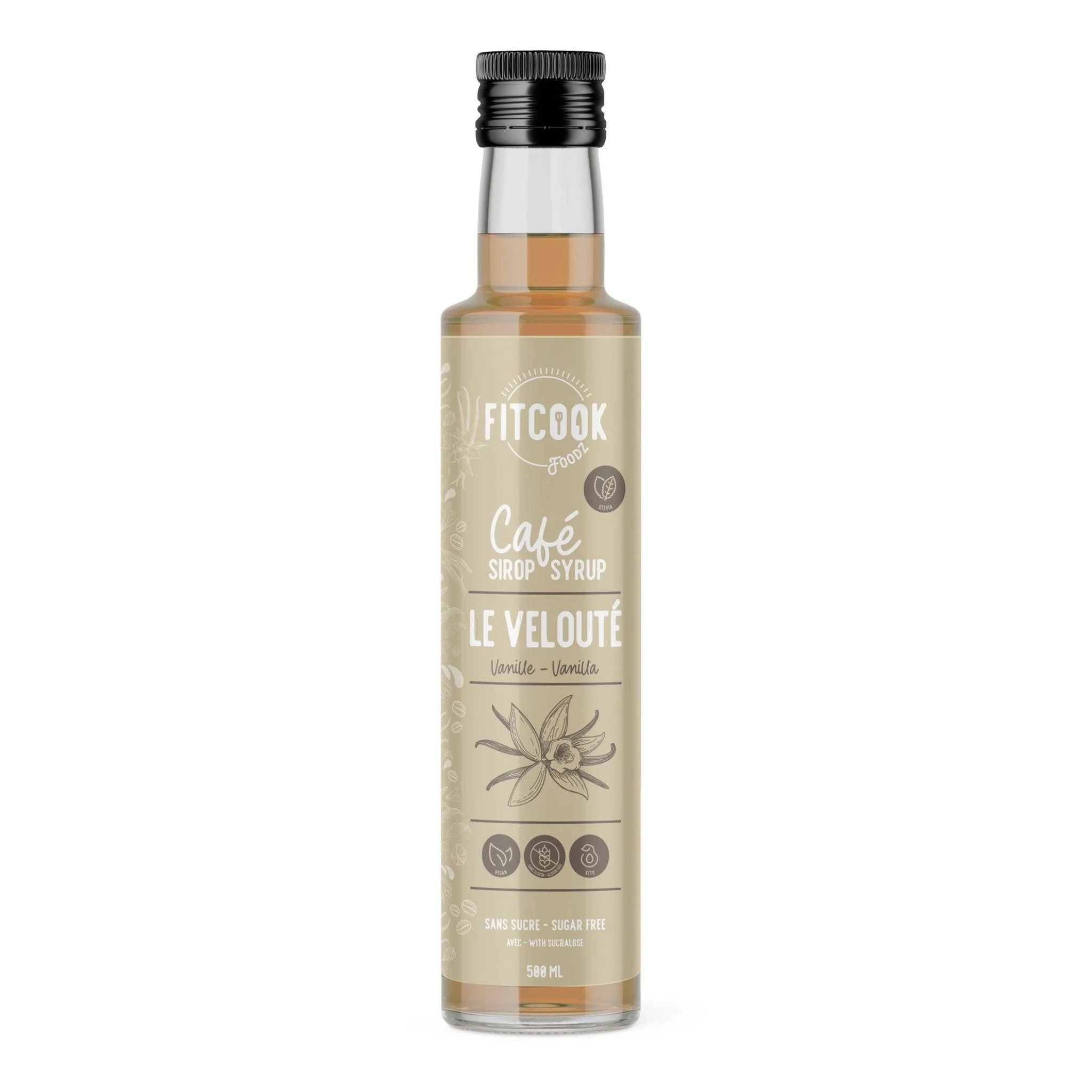 Fitcook Foodz - Sirop pour Café - 500ml - Image 4