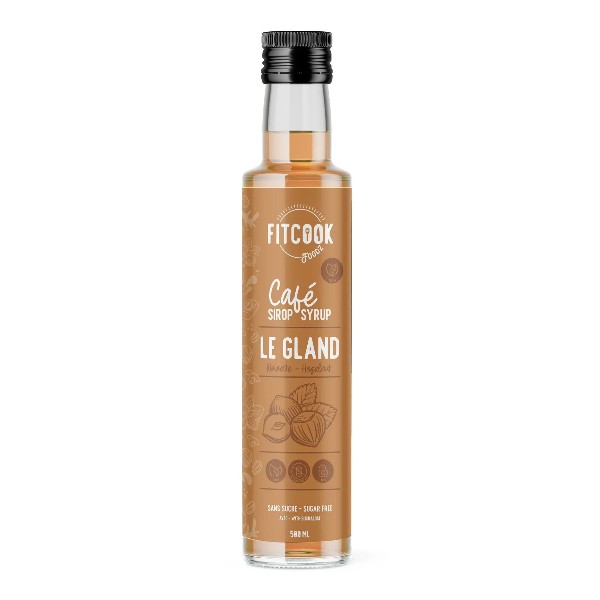 Fitcook Foodz - Sirop pour Café - 500ml - Image 5