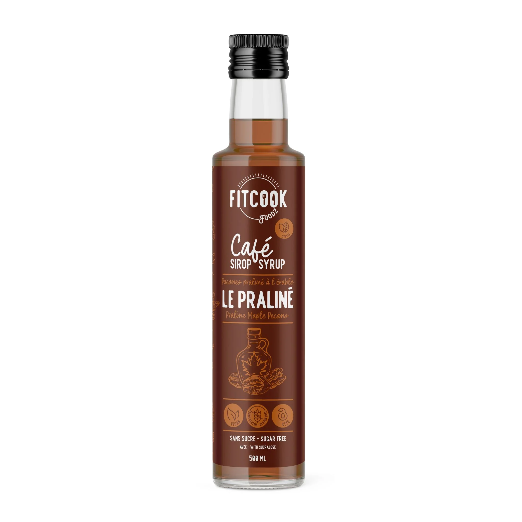 Fitcook Foodz - Sirop pour Café - 500ml - Image 6
