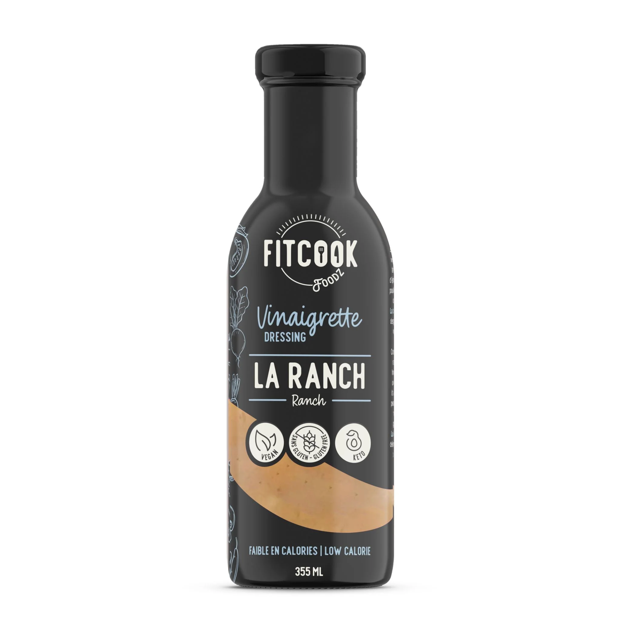 Fitcook Foodz - Vinaigrette 355ml - Image 2