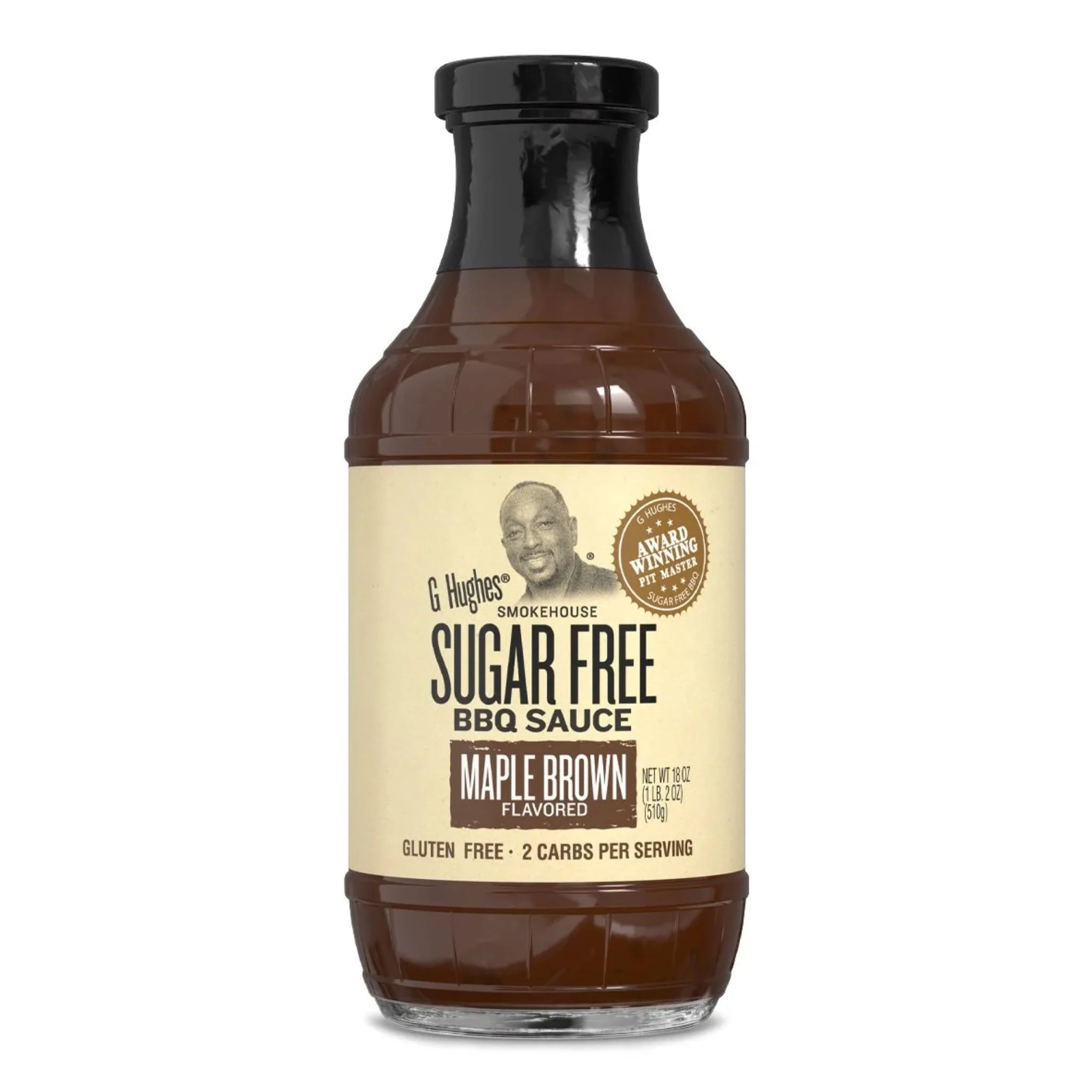G Hughes - Sugar free BBQ sauce - 510ml - Image 3