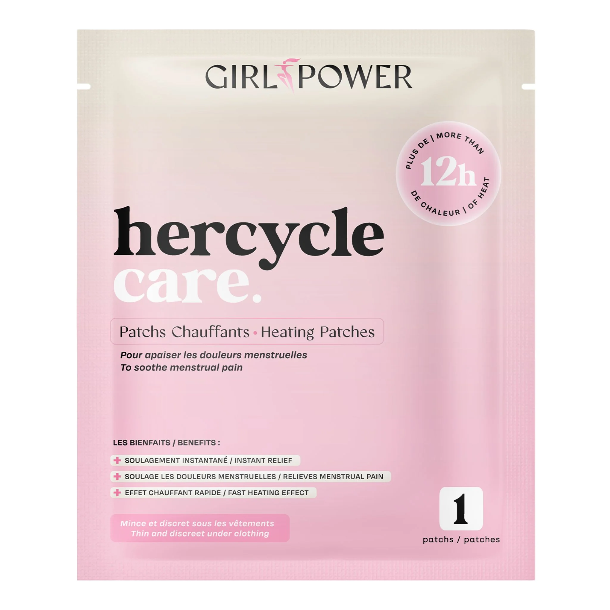 Girl Power - HERcycle Care - 7 patchs - Image 2