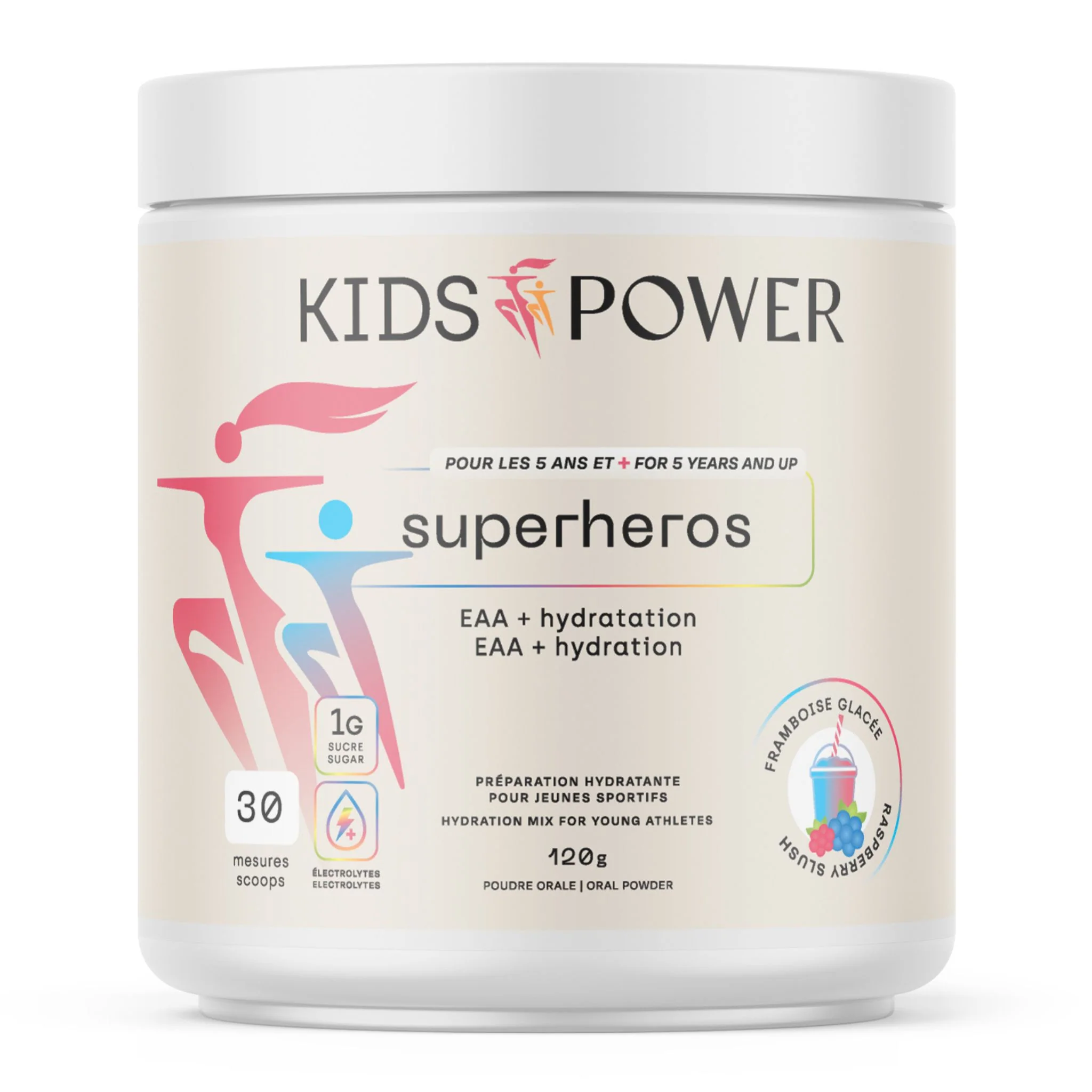 Kids Power - Superheros EAA + Hydratation - 120g-150g