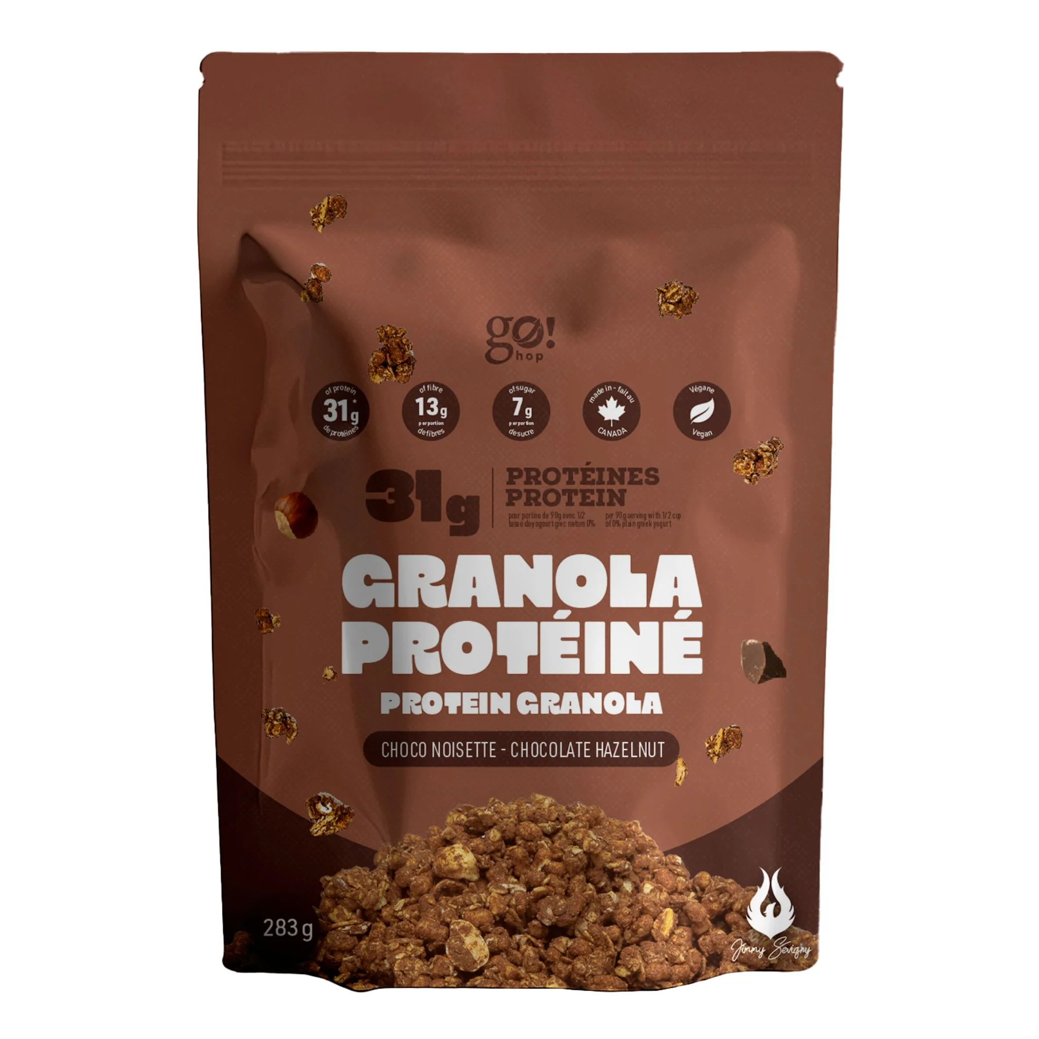 Go Nutrition - Go Hop - Granola protéiné - 283g - Image 3