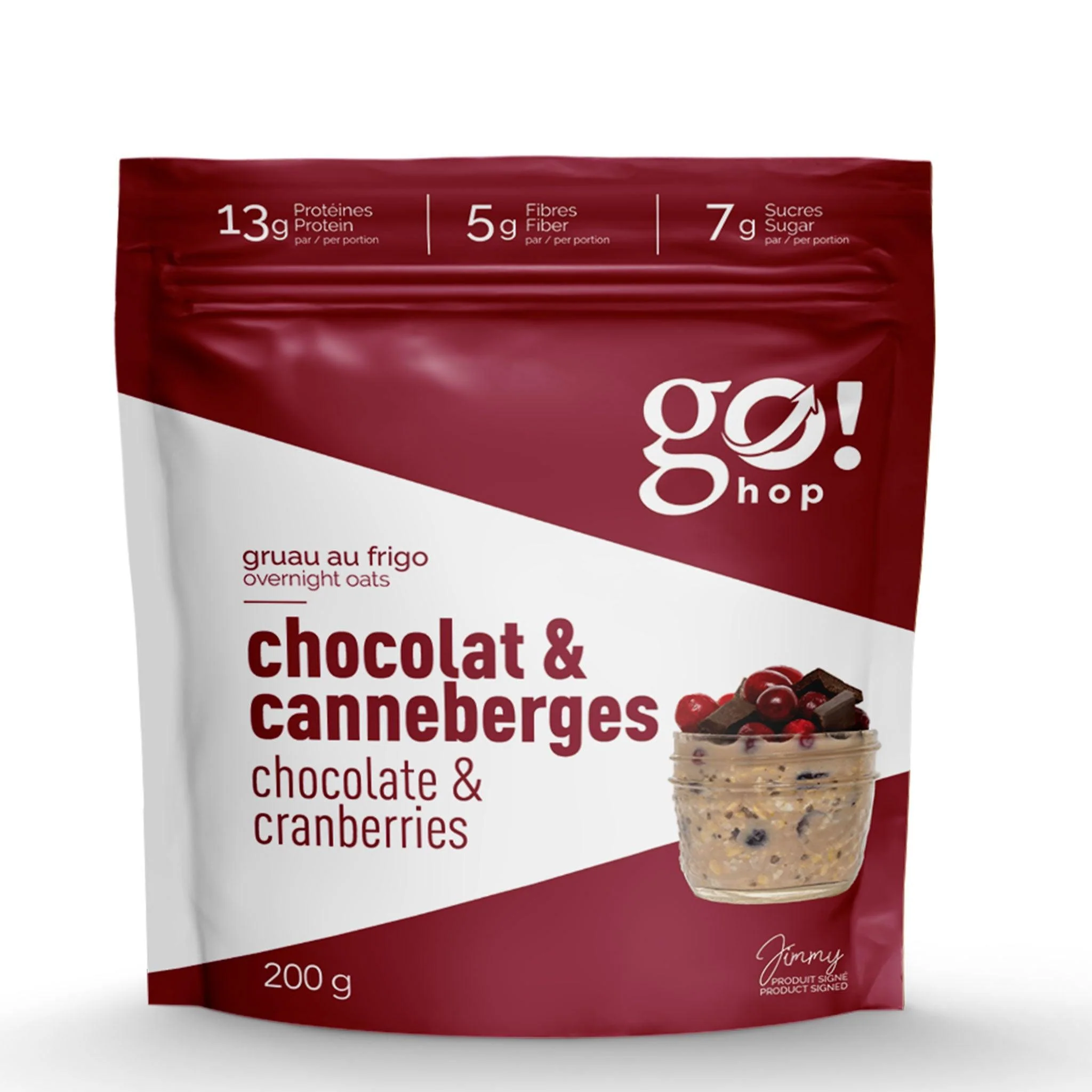 Go Nutrition - Go Hop - Gruau protéiné - 200g - Image 5