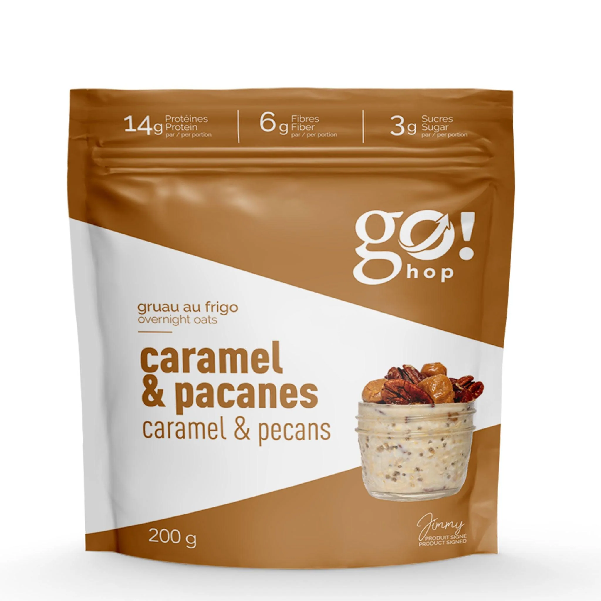 Go Nutrition - Go Hop - Gruau protéiné - 200g - Image 7