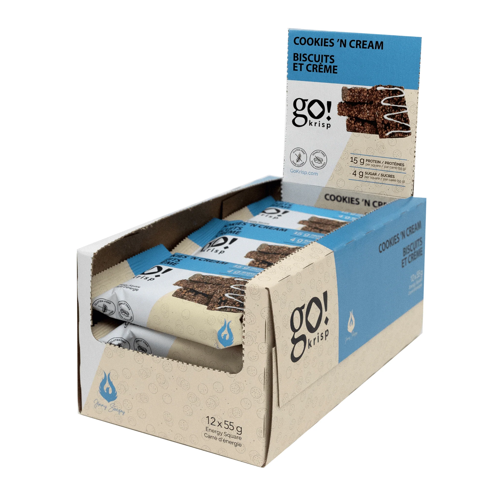 Go Nutrition - Go Krisp - 55g (12x) - Image 5