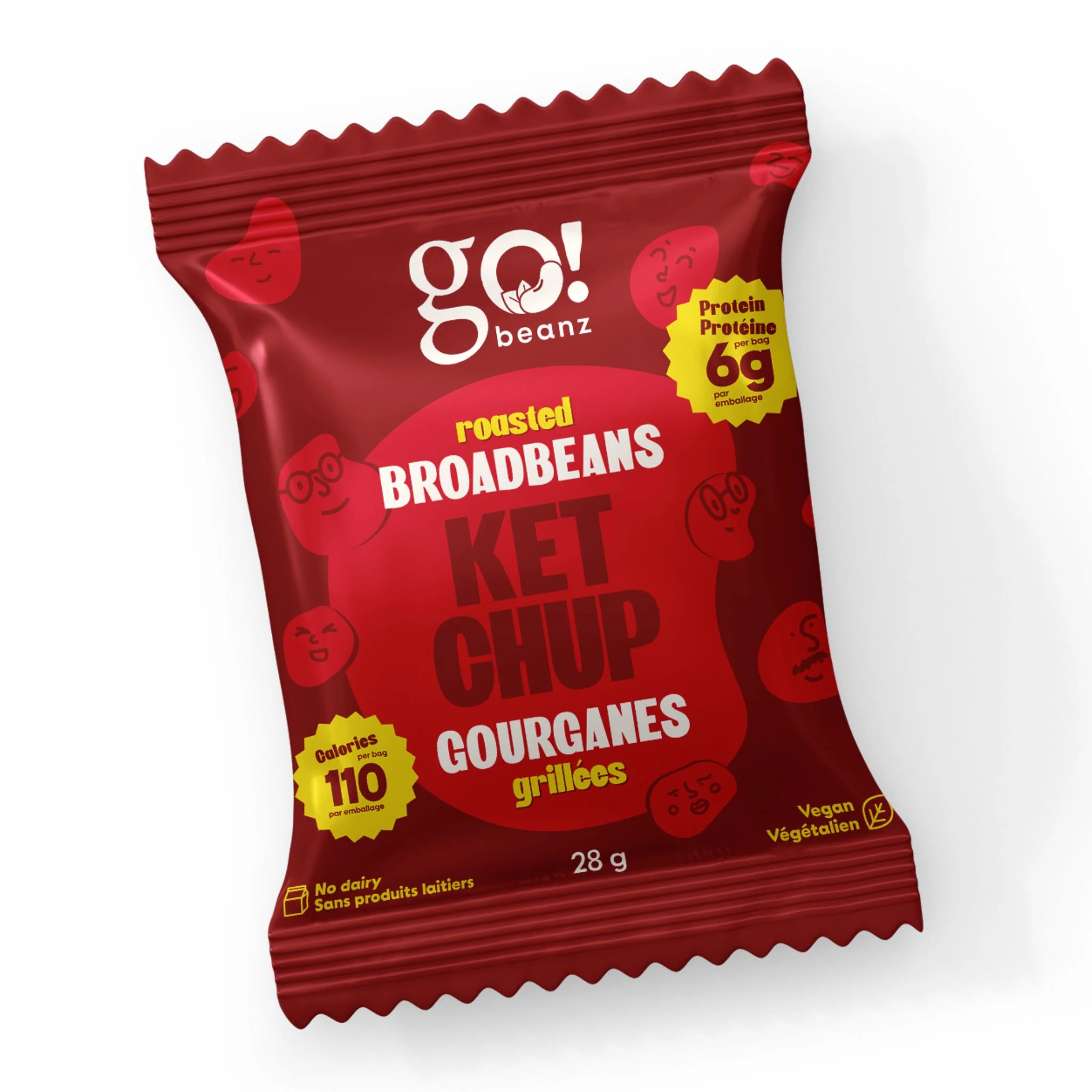 Go Nutrition - Gourganes grillées - 28g - Image 2