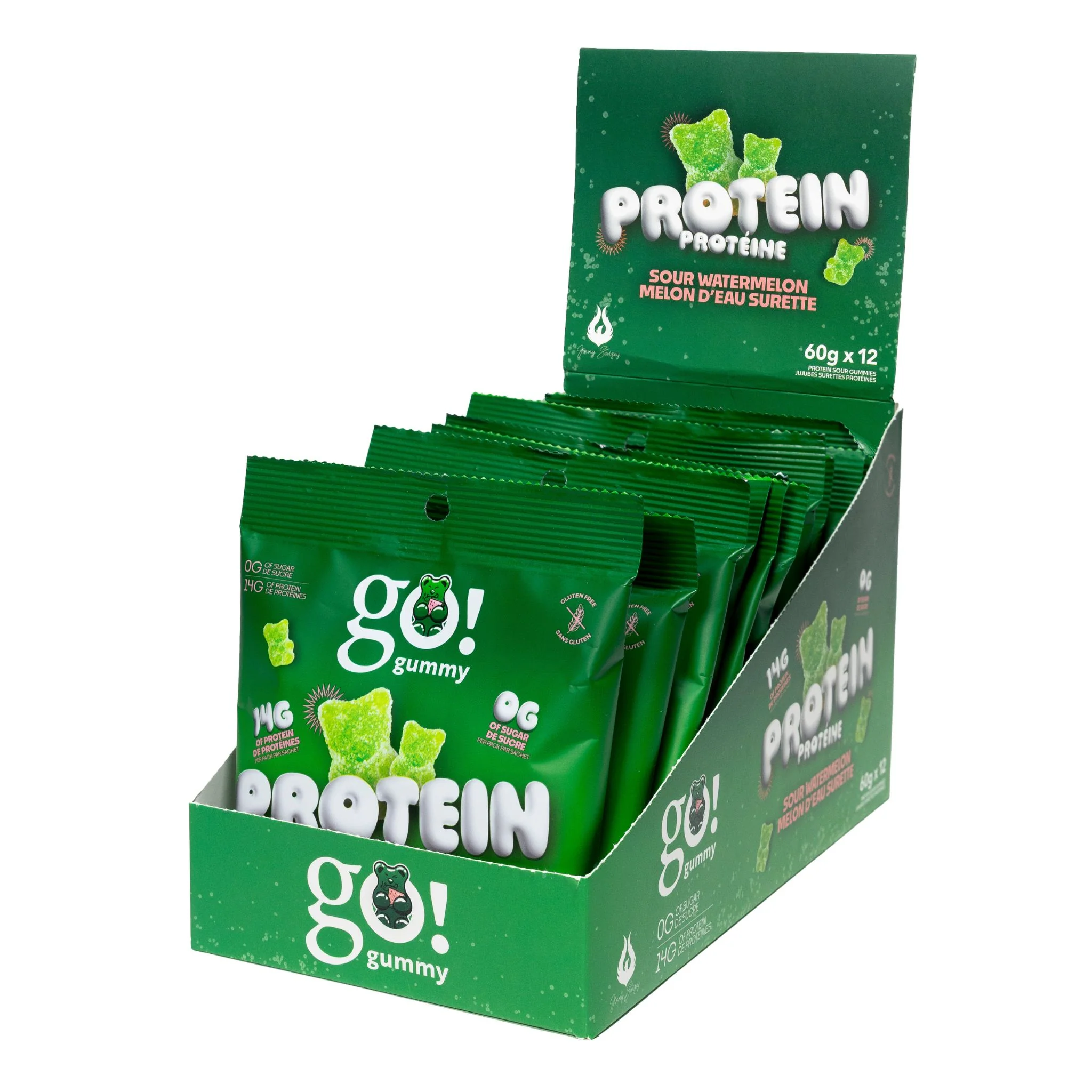 Go Nutrition - Go Gummy Protéine - 60g (12x) - Image 4