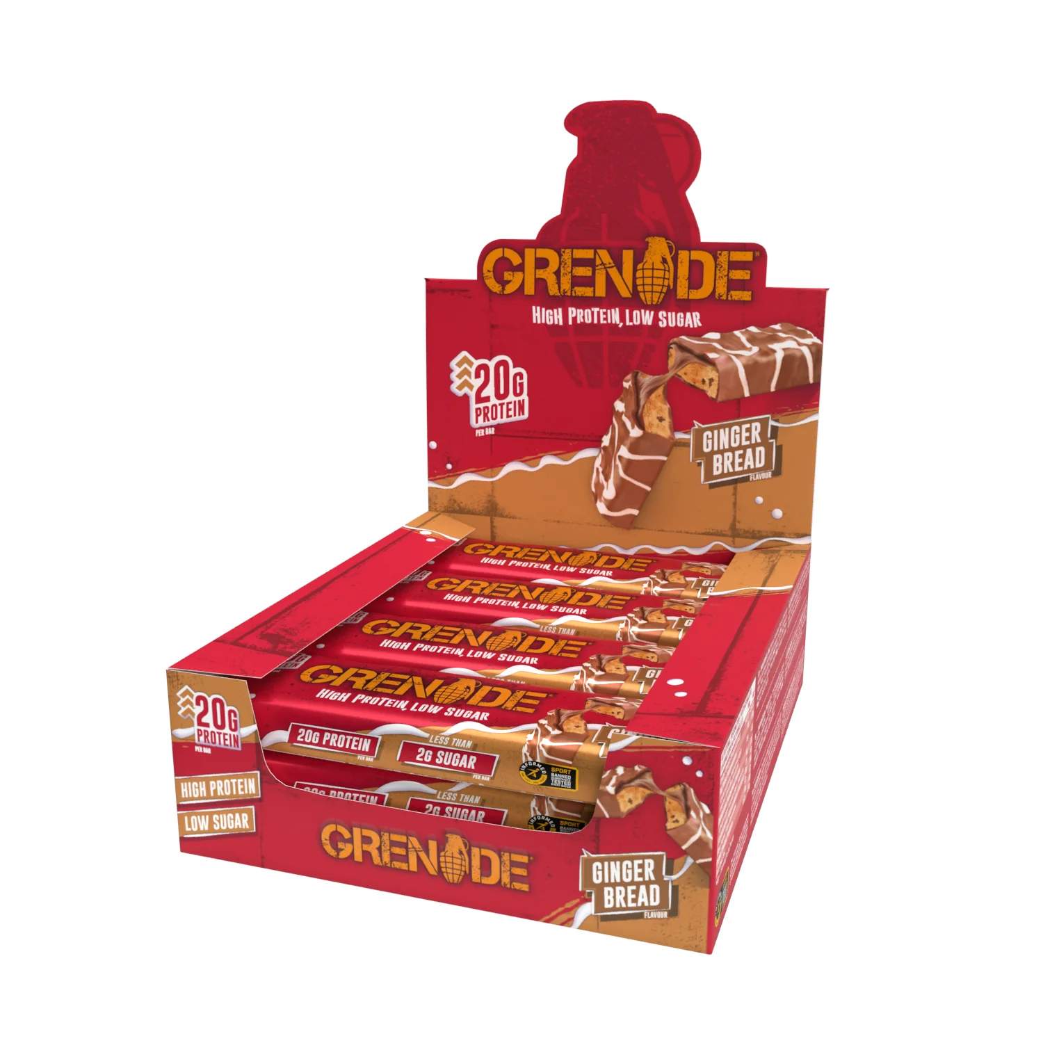 Grenade - Barre protéinée - 60g (12x) - Image 12