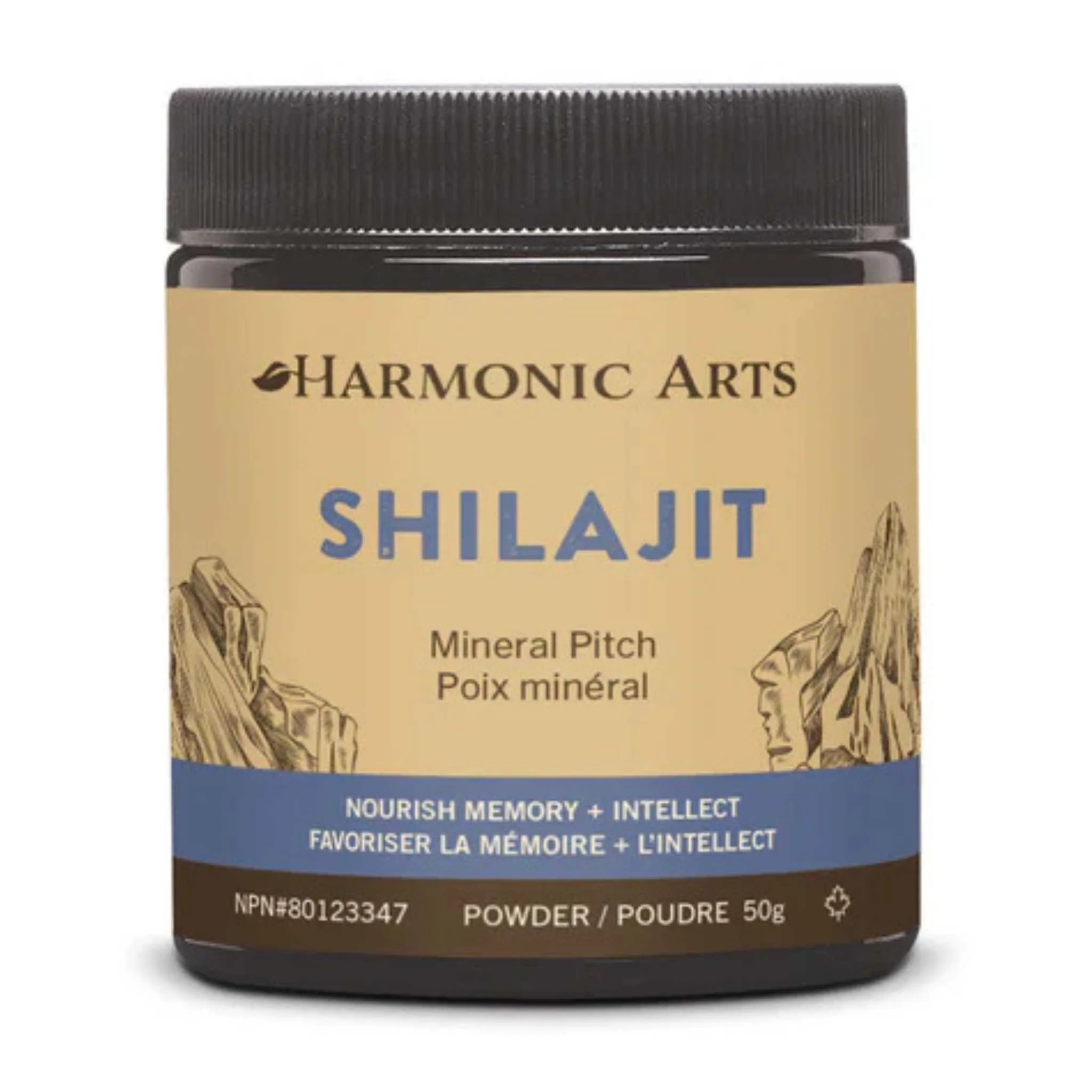 Harmonic Arts - Shilajit récolte sauvage - 50g