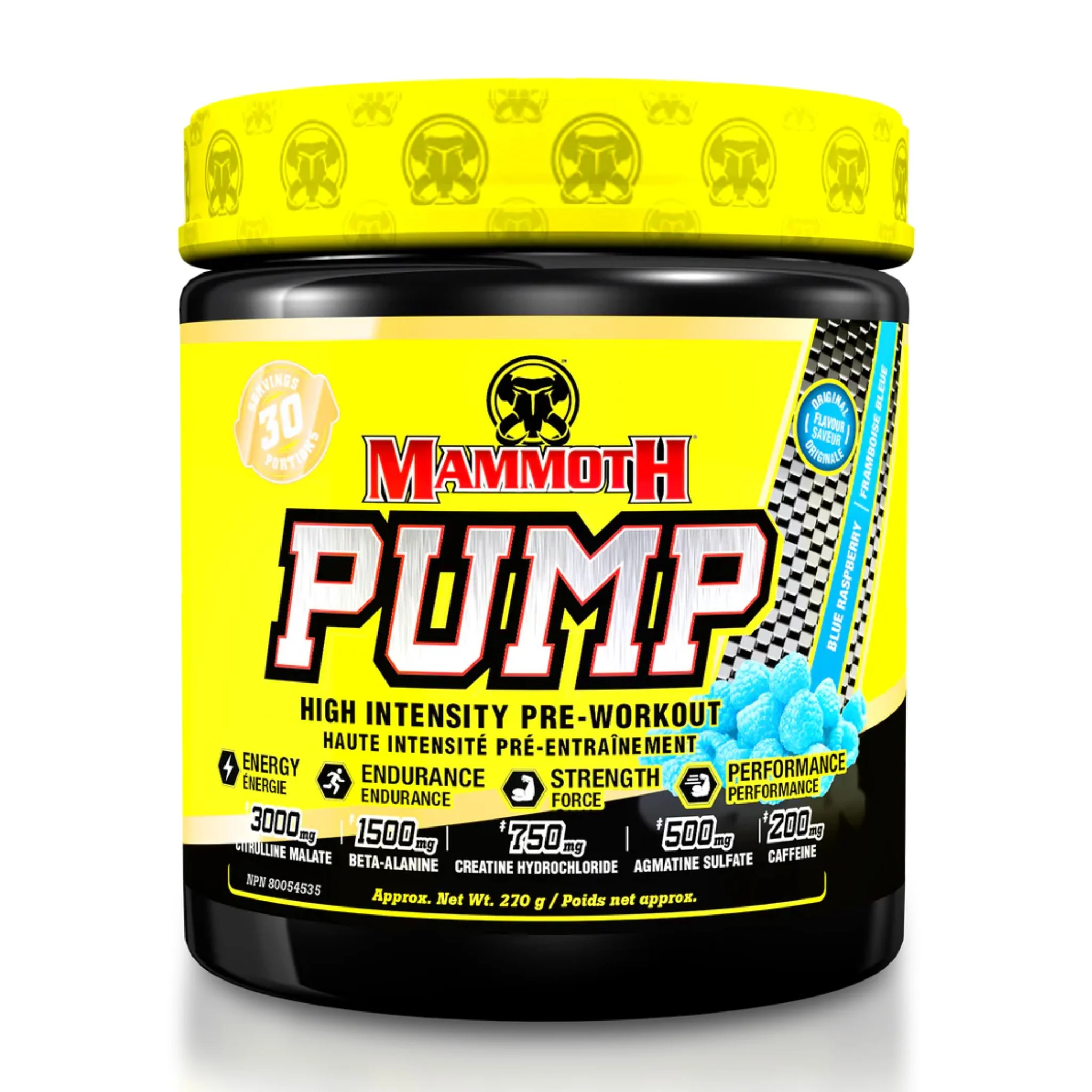 Mammoth - Pump Pré-Workout 270g - Image 3