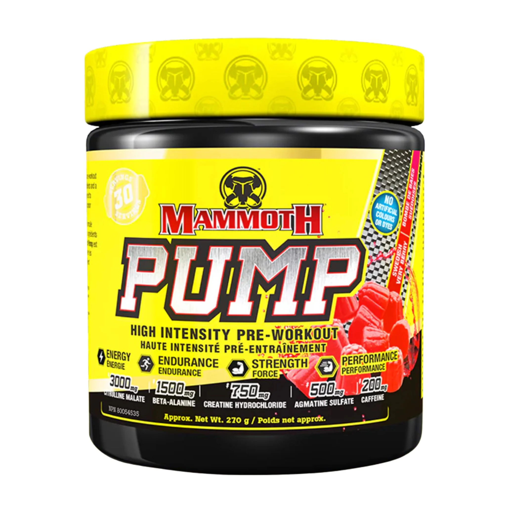 Mammoth - Pump Pré-Workout 270g - Image 5