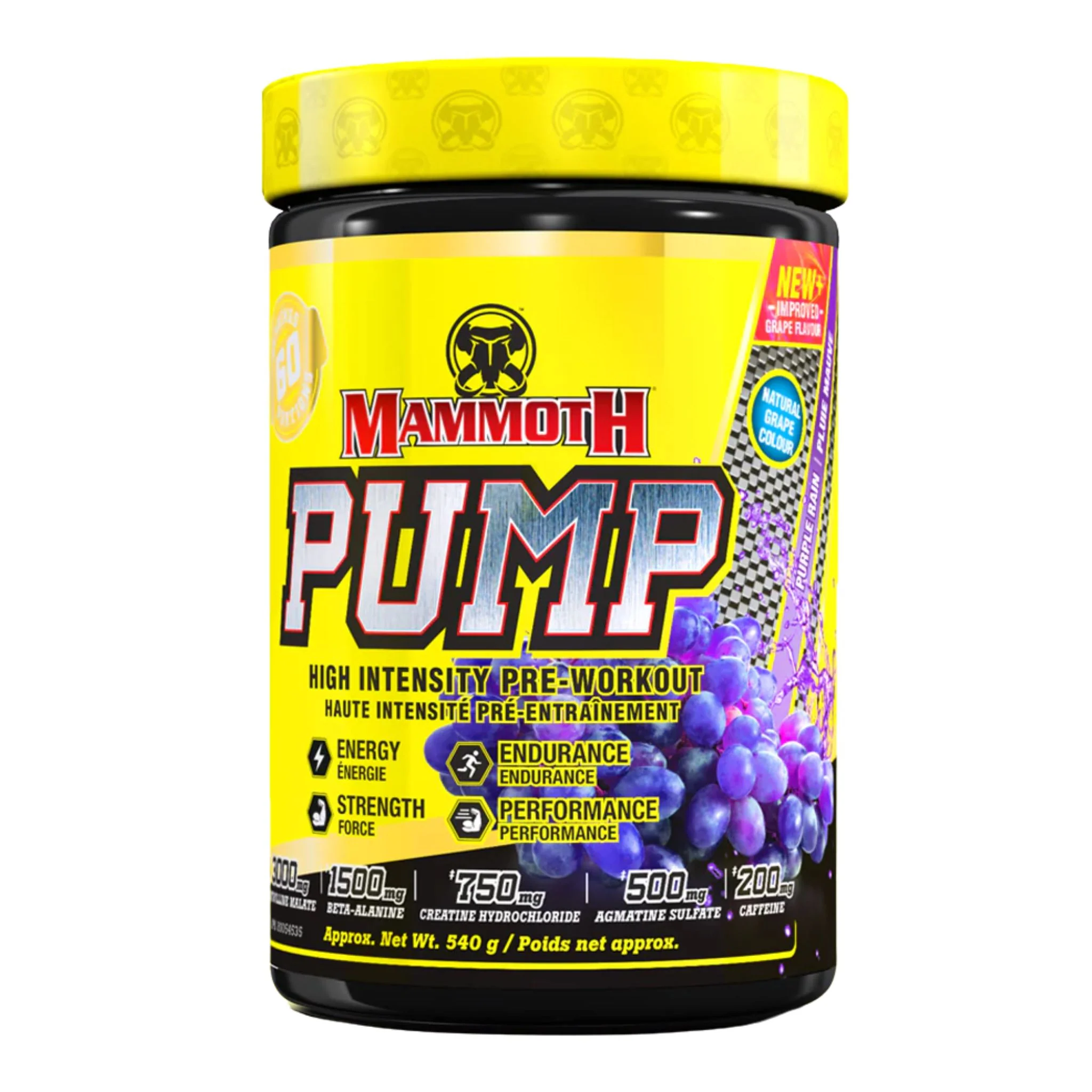 Mammoth - Pump Pré-Workout 540g - Image 2