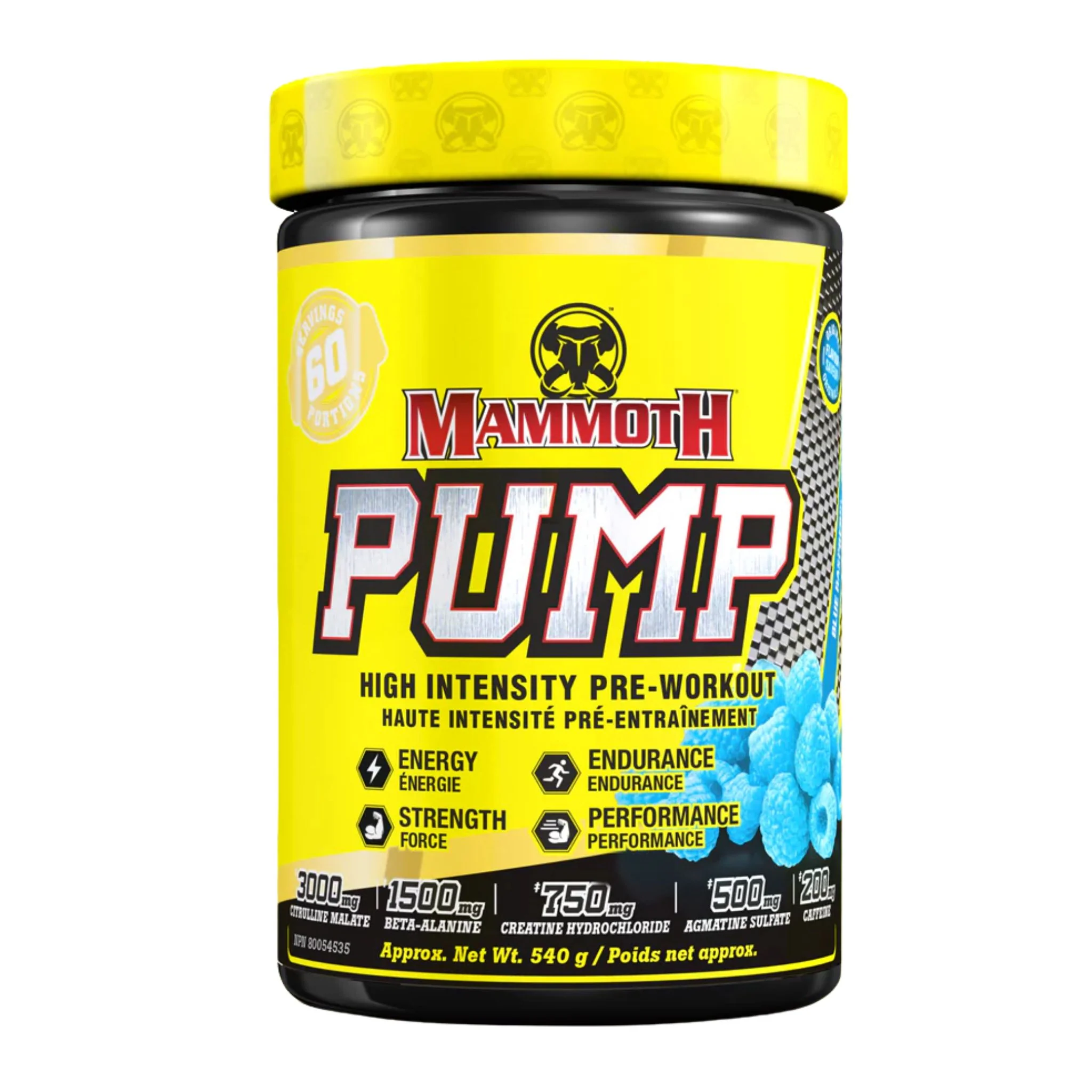 Mammoth - Pump Pré-Workout 540g - Image 4