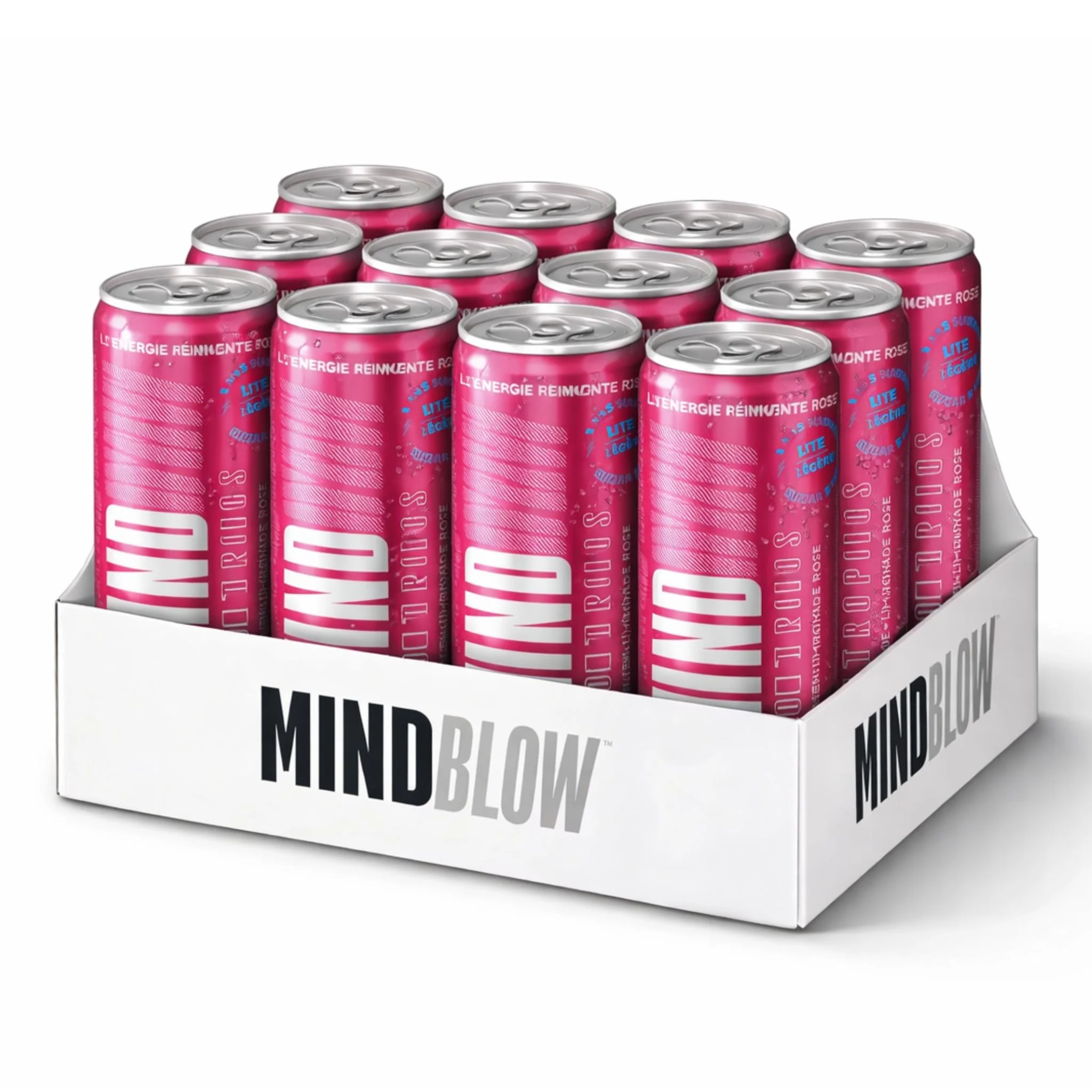 MindBlow - Boisson énergisante Nootropique Lite - 355mL (12x) - Image 2