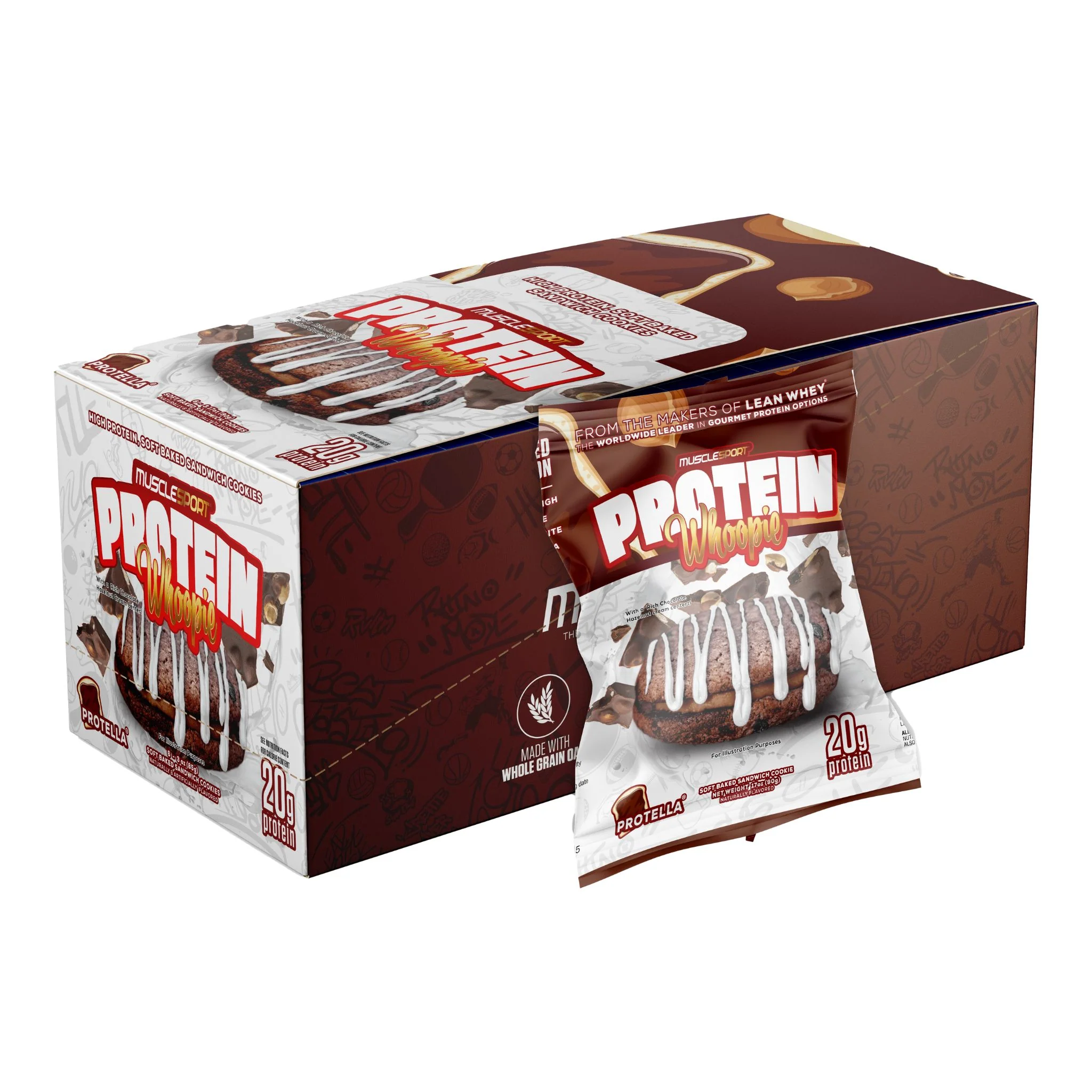 Muscle Sport - Protein Whoopie - 85g (6x) - Image 3