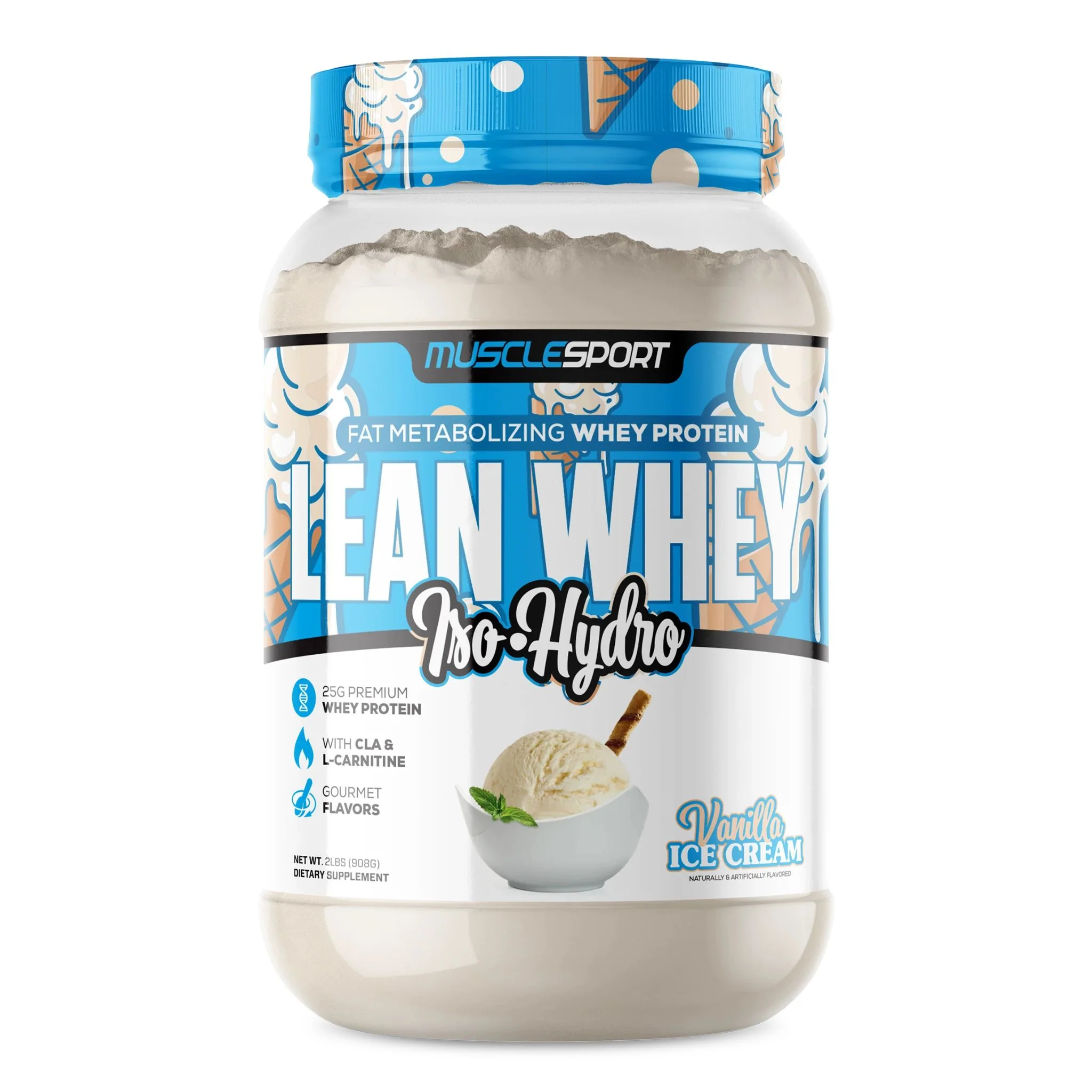 Muscle Sport - Lean Whey - 2lbs - Image 2