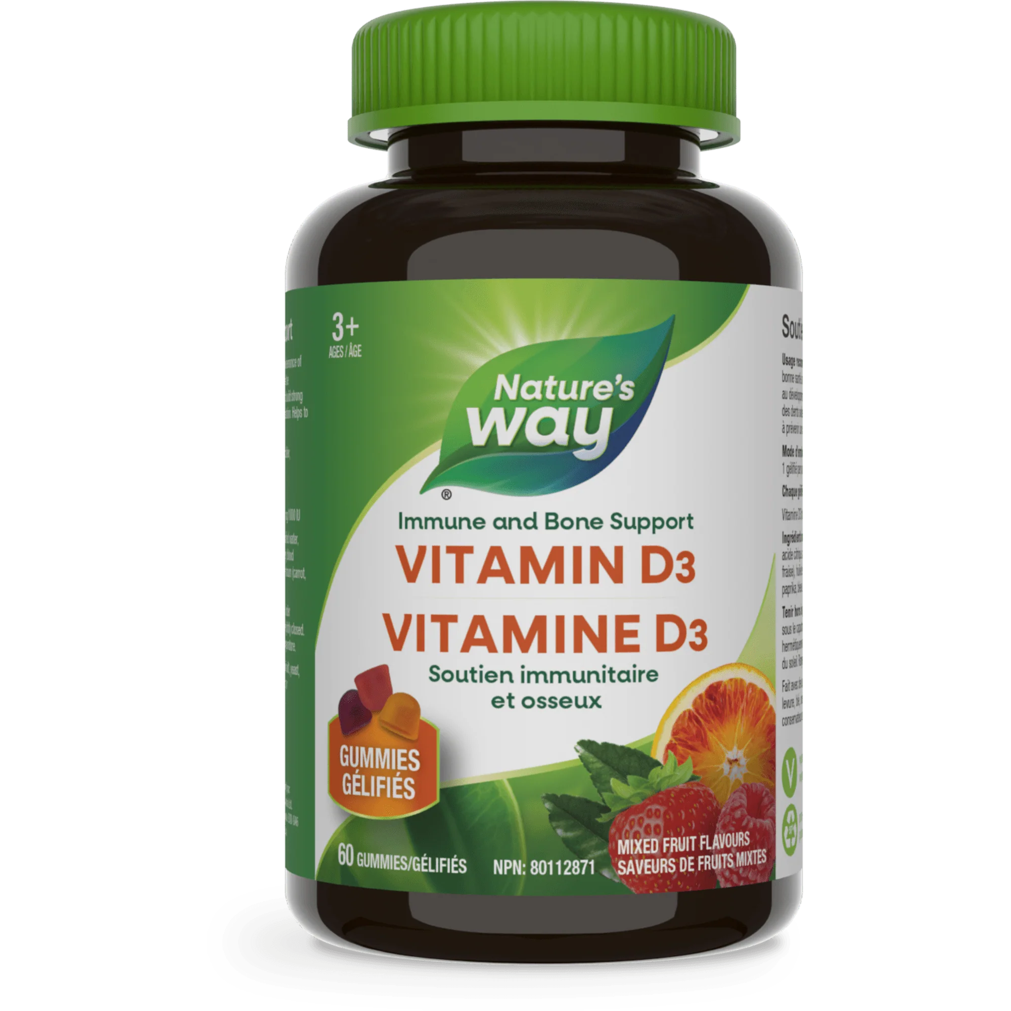 Nature's Way - Vitamine D3 - 60 Gummies